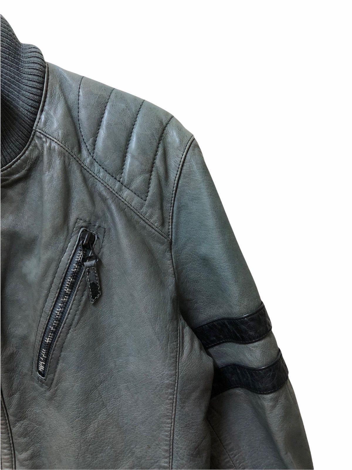 Jean Paul Gaultier JEANS PAUL GAULTIER MOTO LEATHER JACKET Size US M / EU 48-50 / 2 - 6 Thumbnail