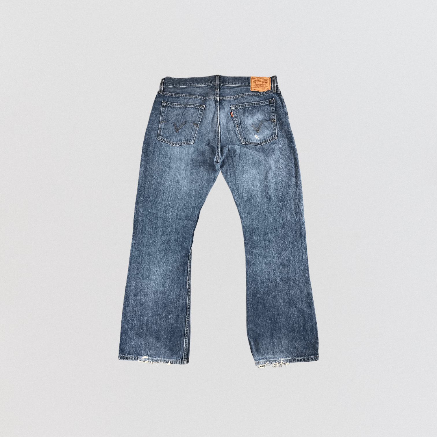 Levi's Vintage Flare Levis 527 Jeans-JM297 Size US 36 / EU 52 - 2 Thumbnail