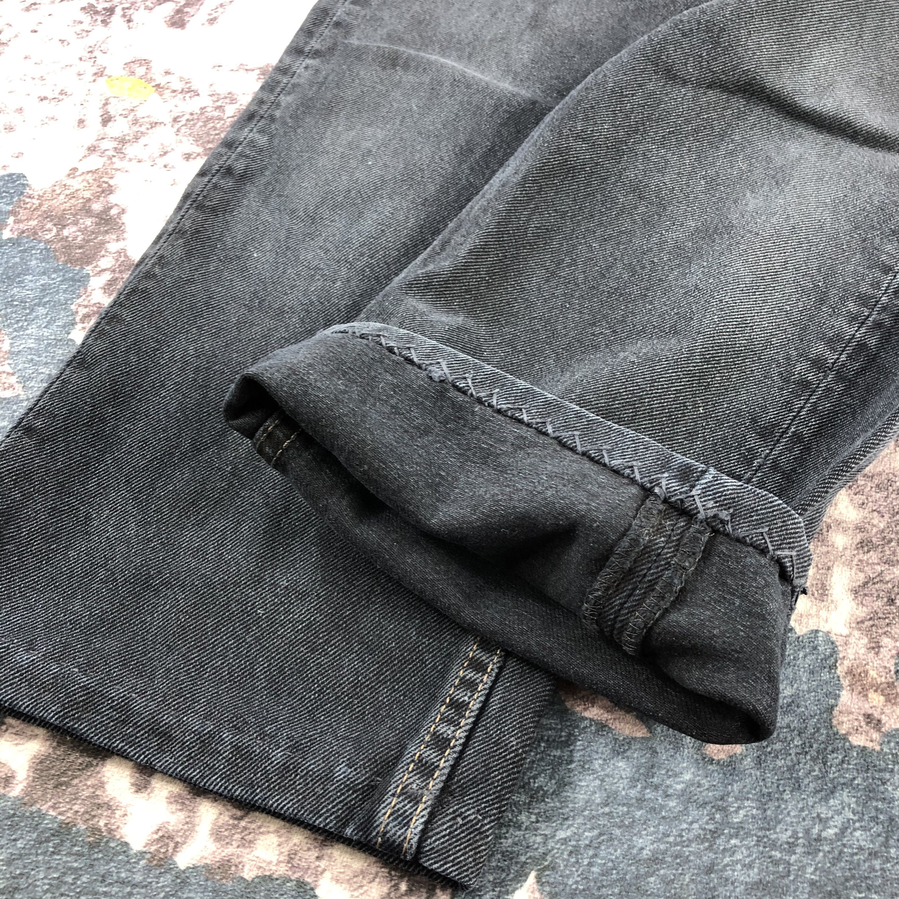 Levi's × Vintage Vintage 90s Faded Black Levis 501 Jeans-JM3053 Size US 29 - 6 Thumbnail