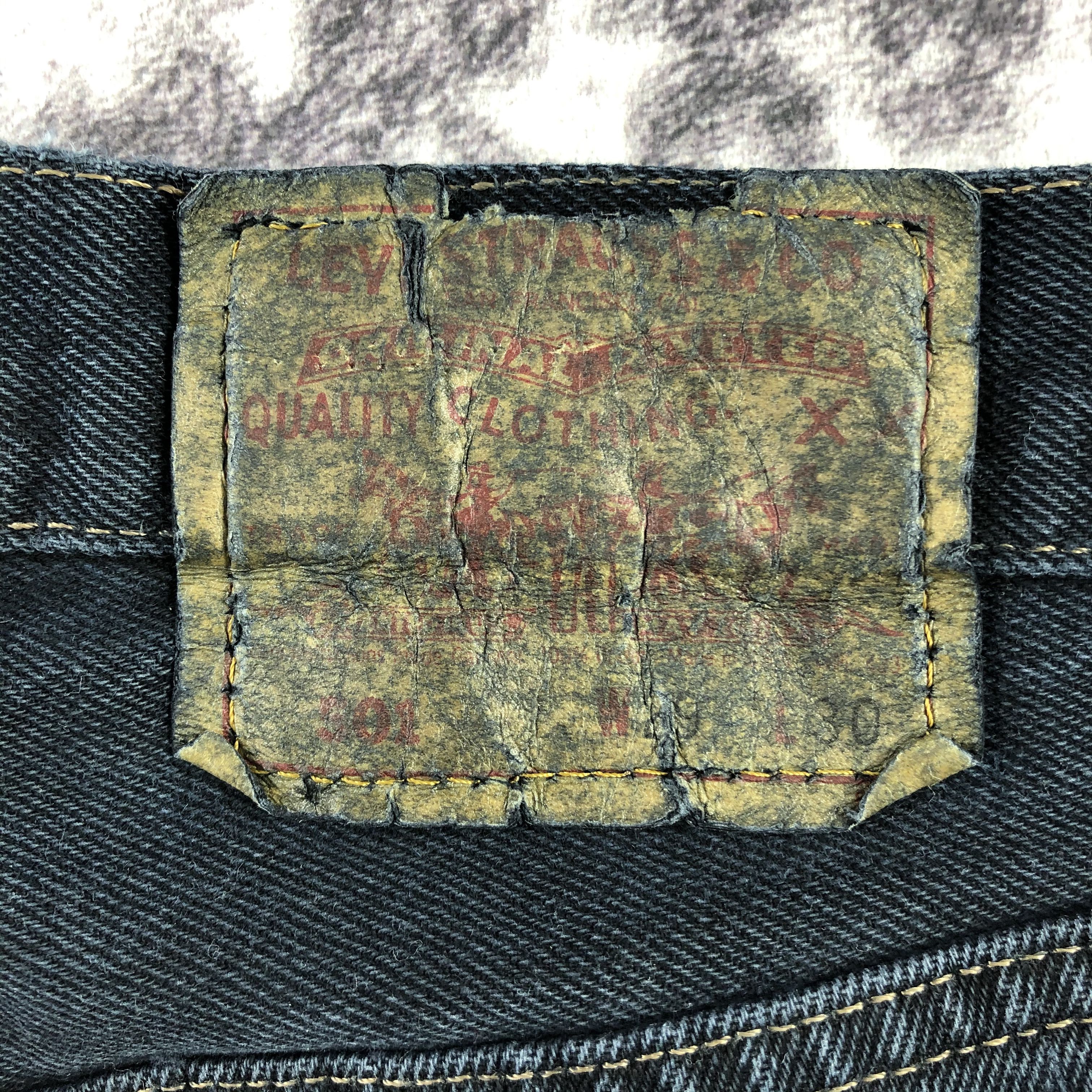 Levi's × Vintage Vintage 90s Faded Black Levis 501 Jeans-JM3053 Size US 29 - 5 Thumbnail