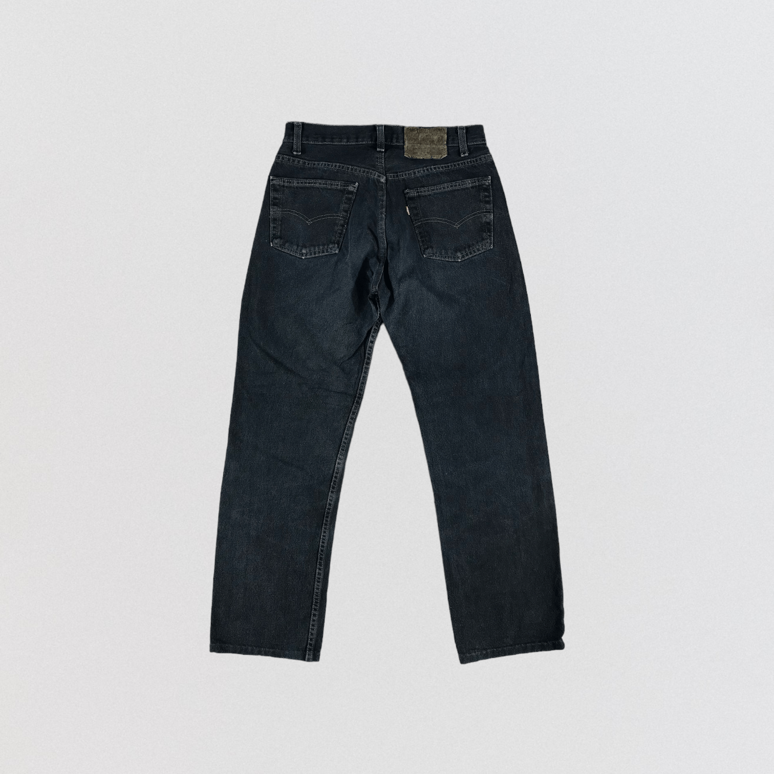Levi's × Vintage Vintage 90s Faded Black Levis 501 Jeans-JM3053 Size US 29 - 2 Thumbnail