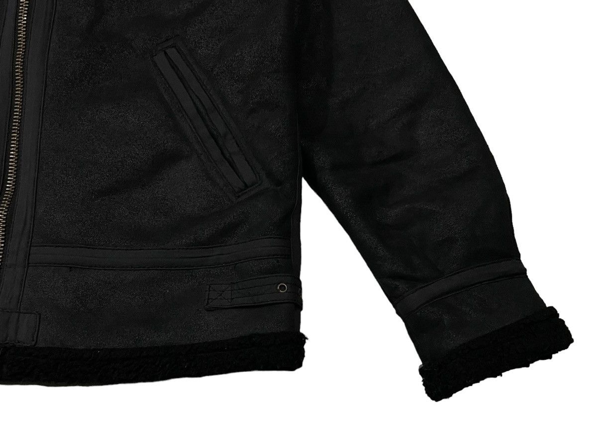Alpha Industries Vintage Alpha Industries B3 Sherpa Fleece Leather Jacket Size US XL / EU 56 / 4 - 3 Thumbnail