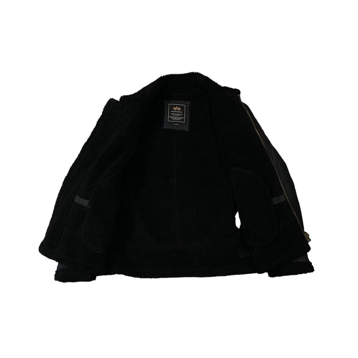 Alpha Industries Vintage Alpha Industries B3 Sherpa Fleece Leather Jacket Size US XL / EU 56 / 4 - 17 Thumbnail