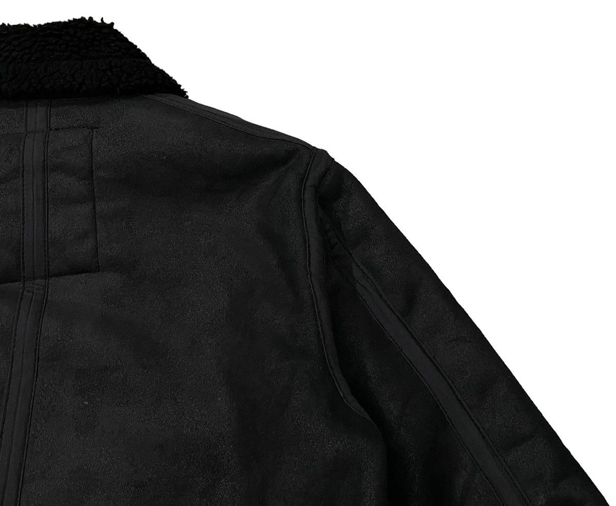 Alpha Industries Vintage Alpha Industries B3 Sherpa Fleece Leather Jacket Size US XL / EU 56 / 4 - 11 Thumbnail