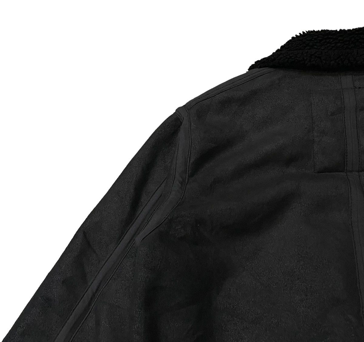 Alpha Industries Vintage Alpha Industries B3 Sherpa Fleece Leather Jacket Size US XL / EU 56 / 4 - 14 Thumbnail