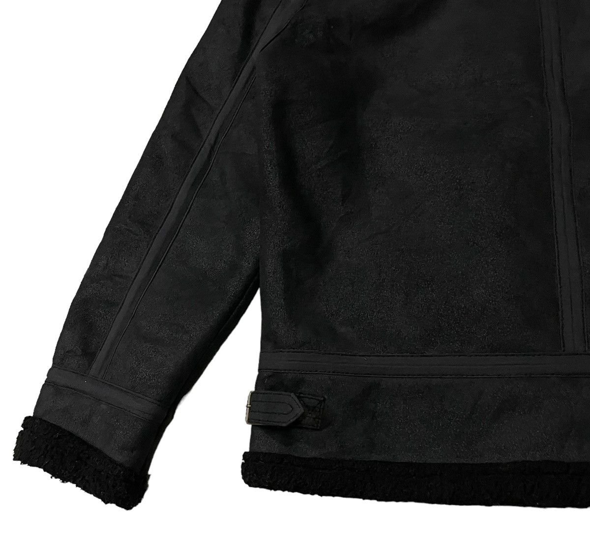 Alpha Industries Vintage Alpha Industries B3 Sherpa Fleece Leather Jacket Size US XL / EU 56 / 4 - 13 Thumbnail