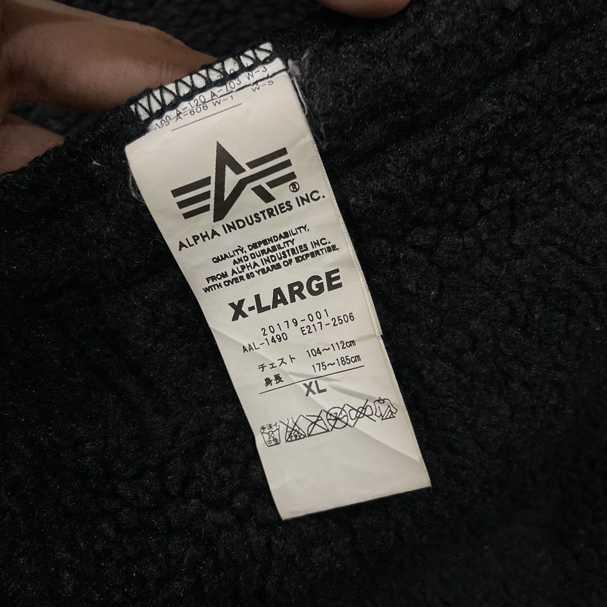 Alpha Industries Vintage Alpha Industries B3 Sherpa Fleece Leather Jacket Size US XL / EU 56 / 4 - 19 Thumbnail