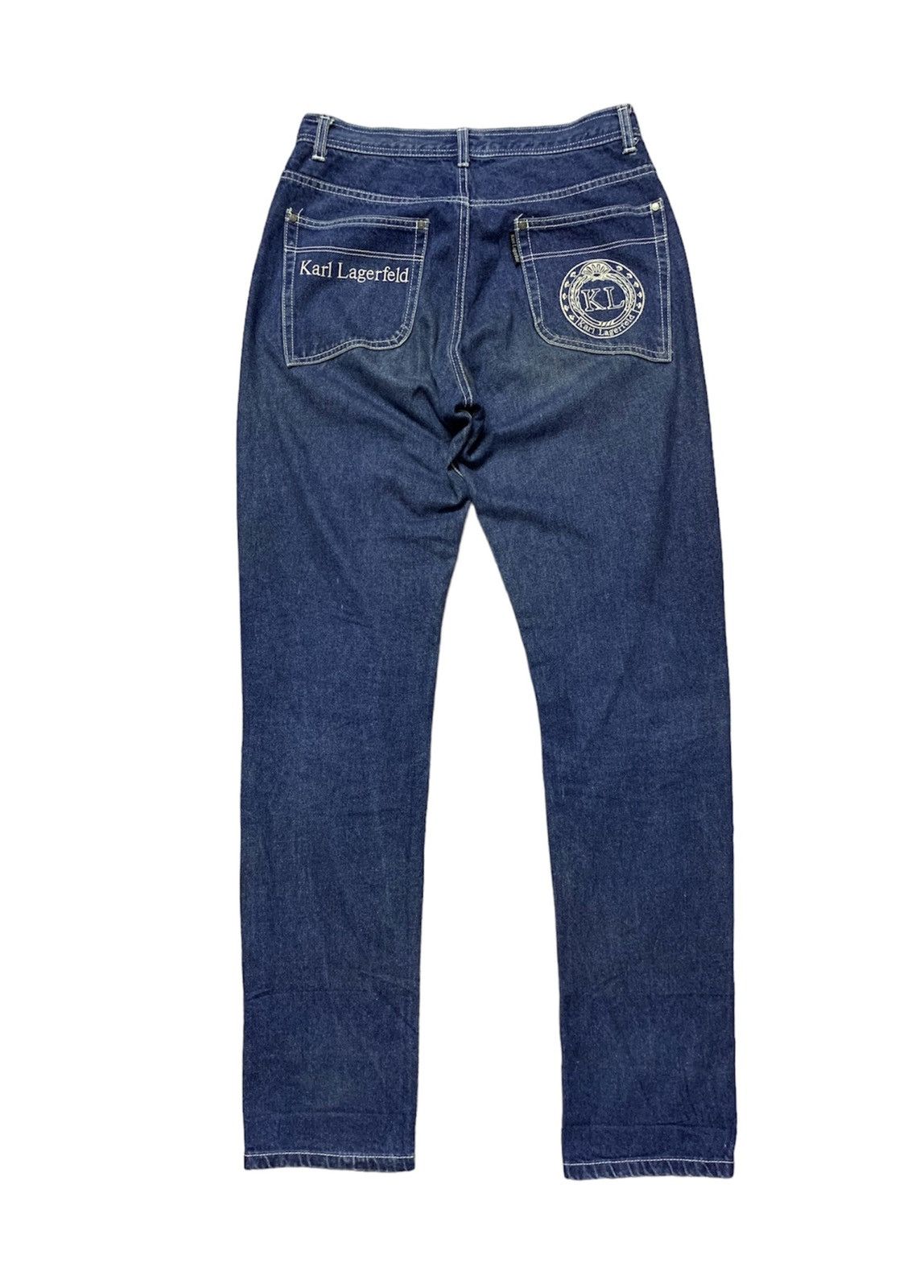 Karl Lagerfeld Vintage Karl Lagerfeld Slim Denim Size US 31 - 1 Thumbnail