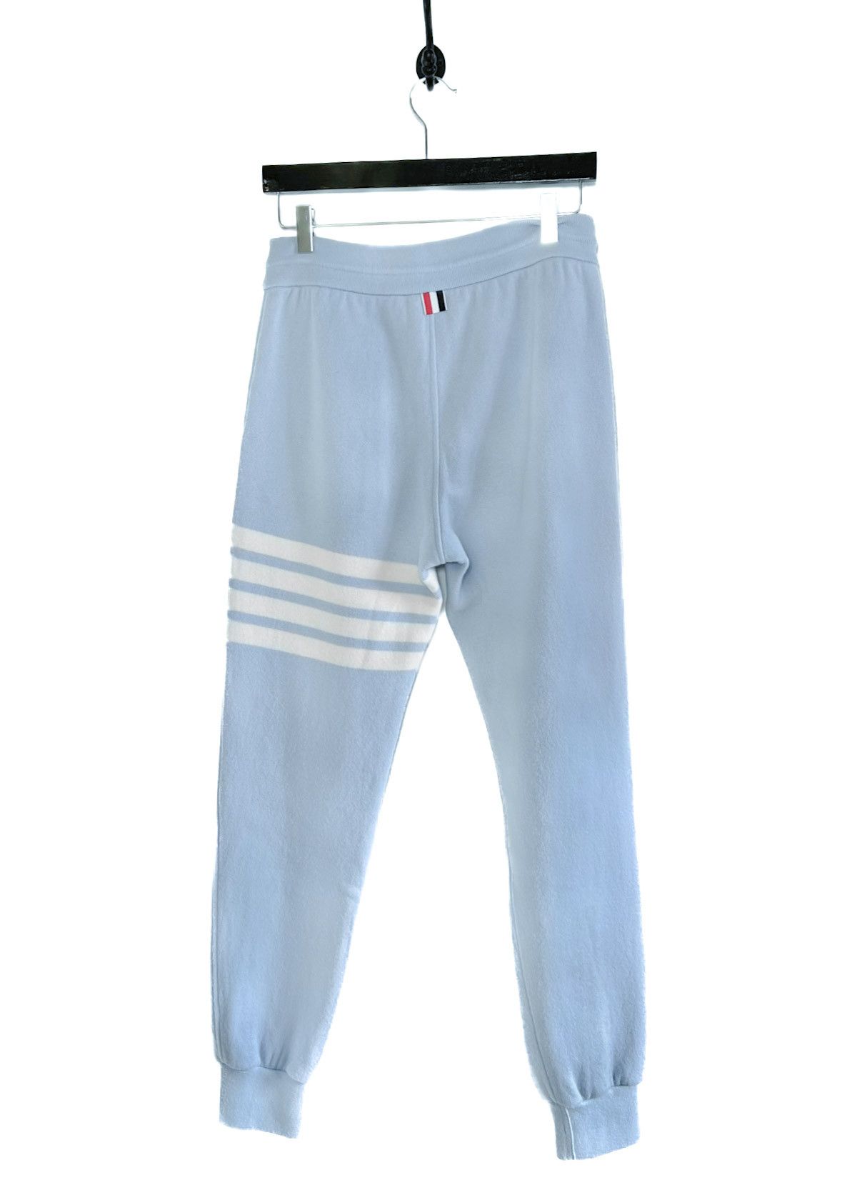 Thom Browne Thom Browne Blue Cashmere Blend 4-Bar Lounge Pants Size 26" / US 2 / IT 38 - 2 Thumbnail