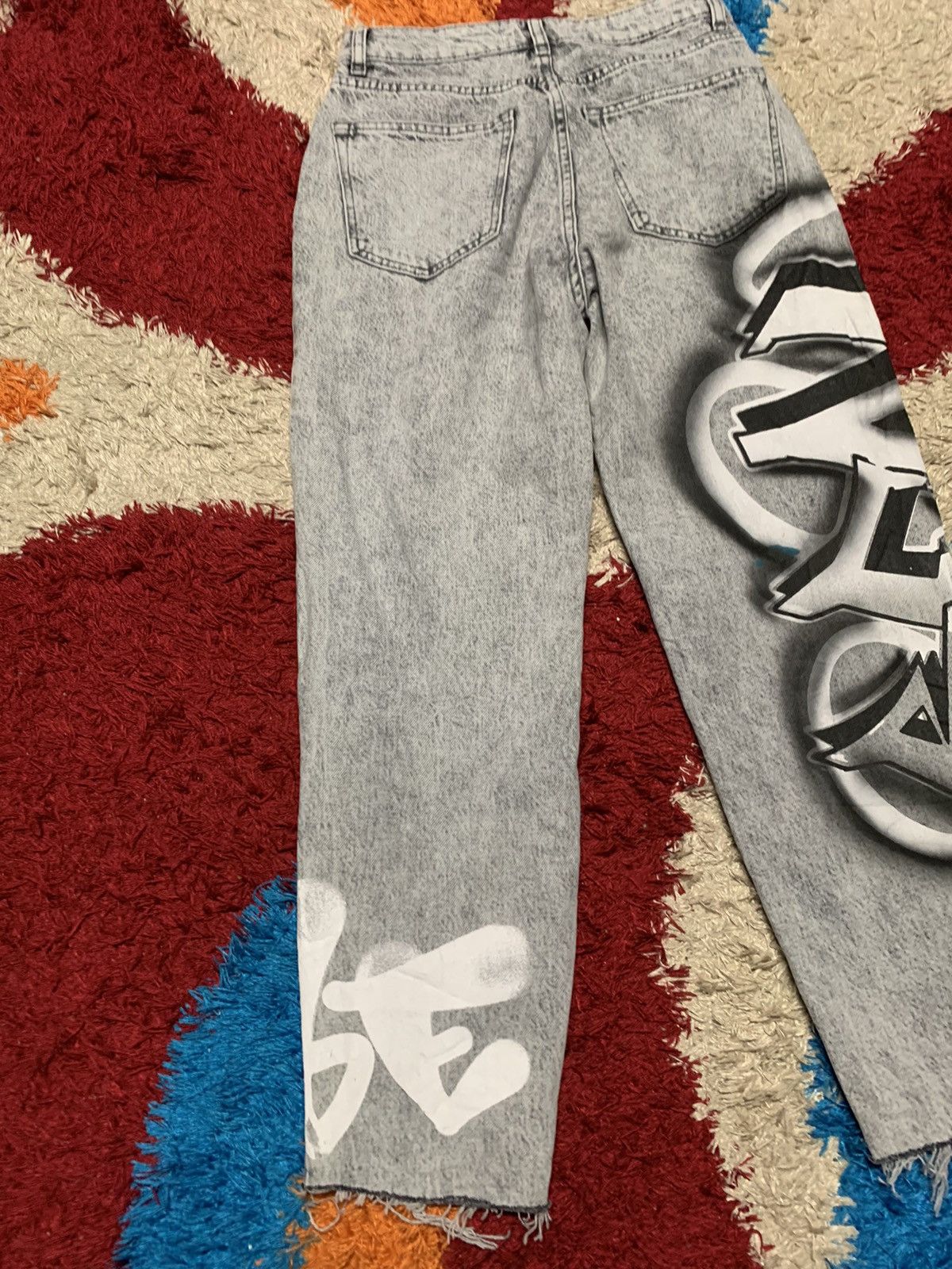 Bershka BERSHKA DISTRESSED JEANS DENIM Size US 26 / EU 42 - 11 Thumbnail