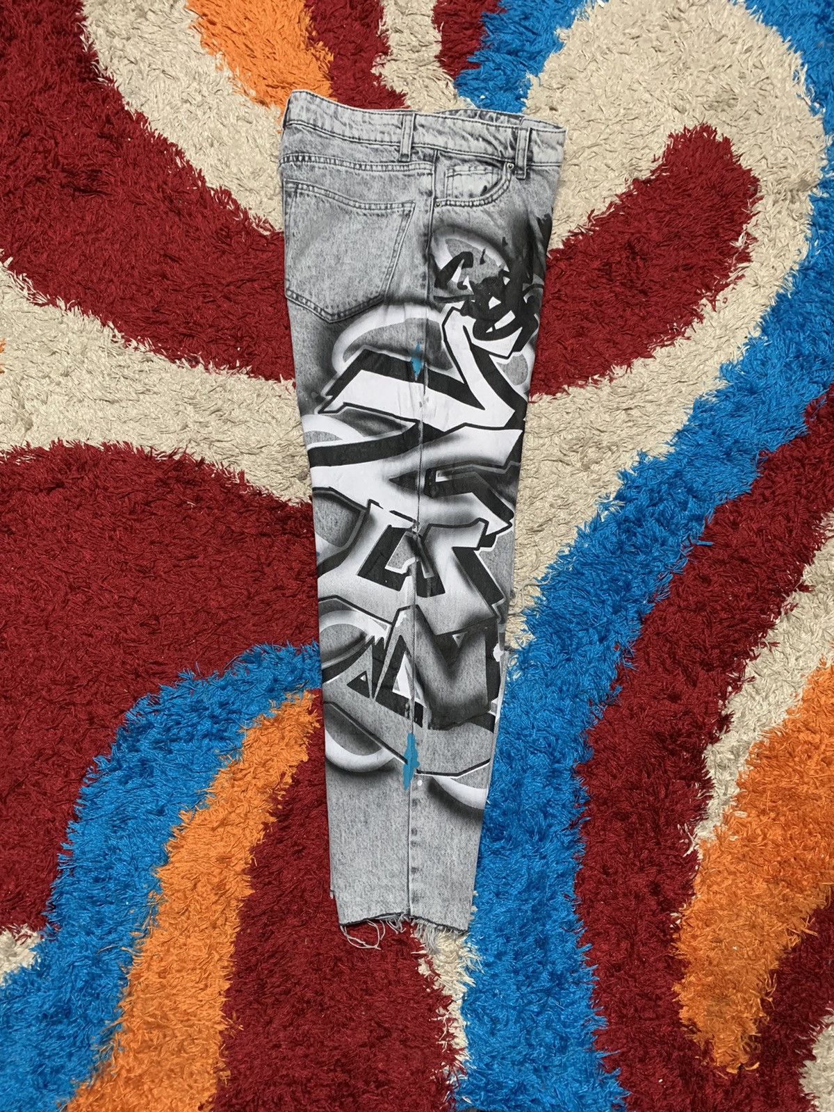 Bershka BERSHKA DISTRESSED JEANS DENIM Size US 26 / EU 42 - 6 Thumbnail
