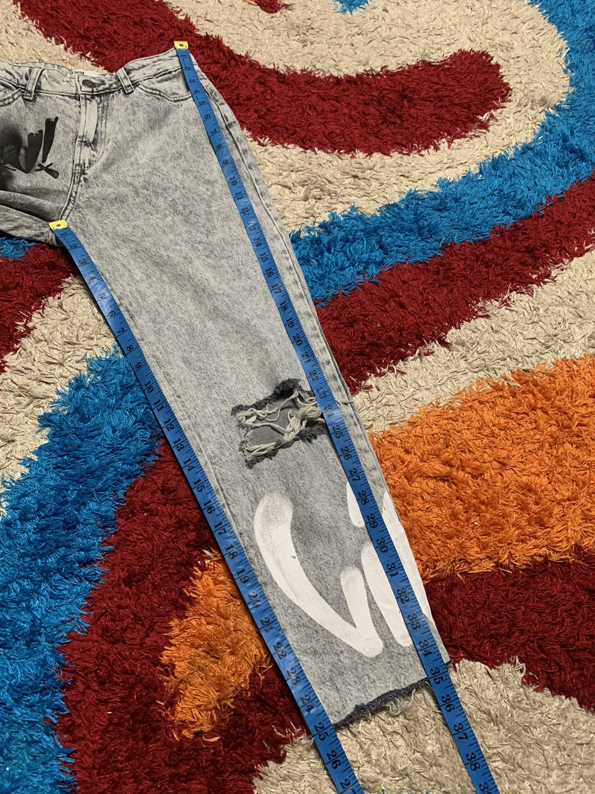 Bershka BERSHKA DISTRESSED JEANS DENIM Size US 26 / EU 42 - 16 Thumbnail
