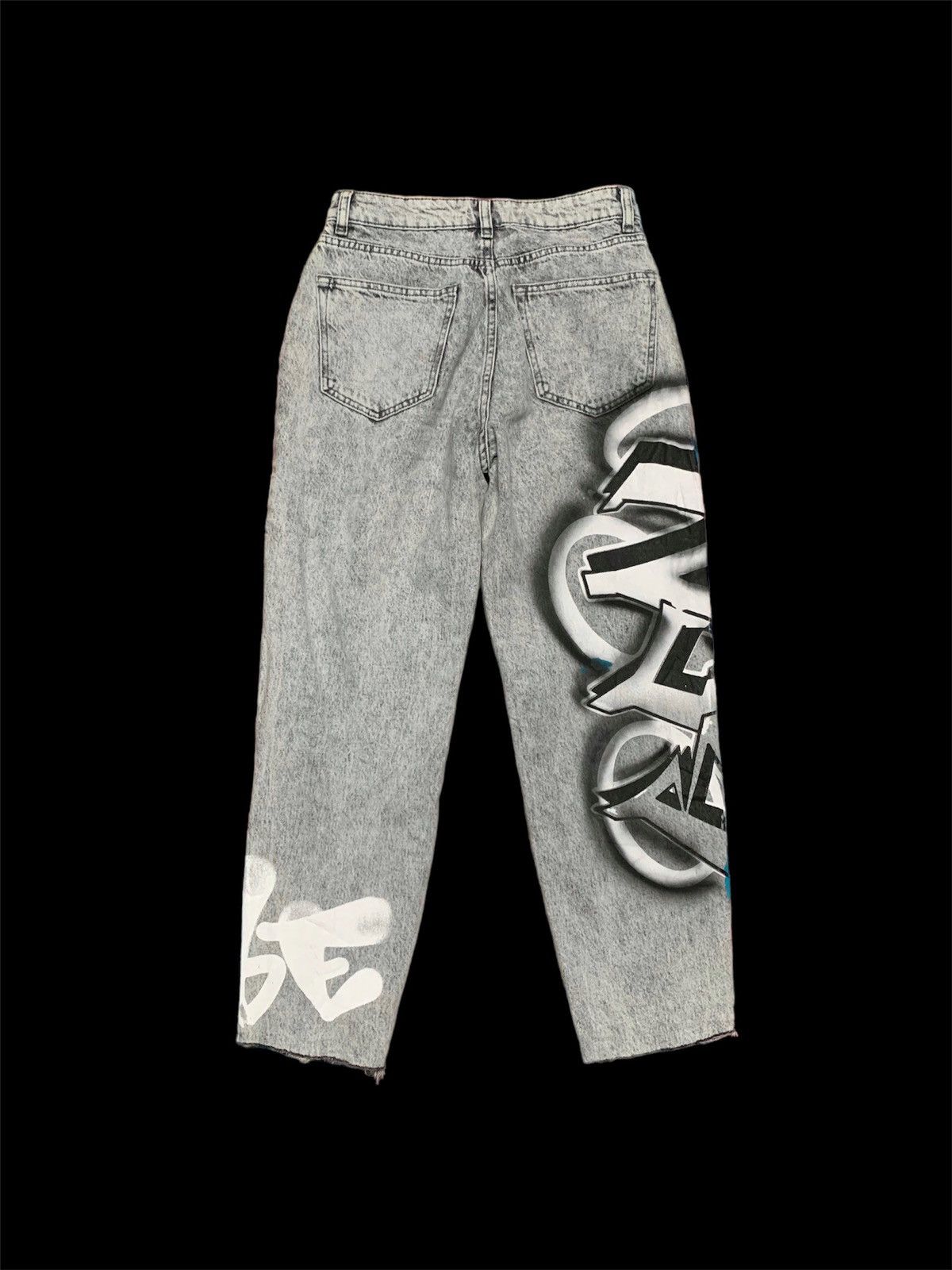Bershka BERSHKA DISTRESSED JEANS DENIM Size US 26 / EU 42 - 2 Thumbnail