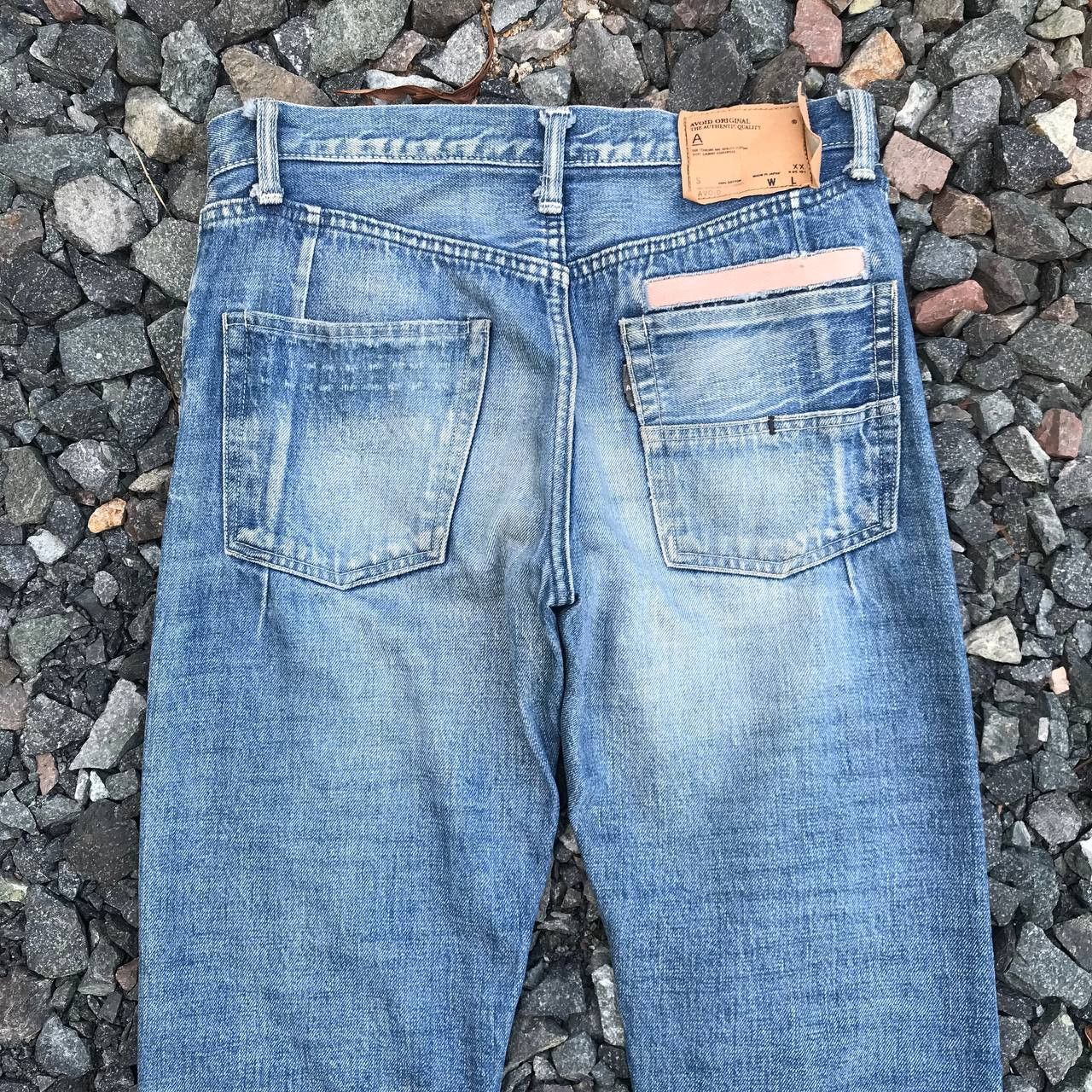 Denime Avoid Japan Selvedged redline bluewash faded kapital dirty Size US 28 / EU 44 - 5 Thumbnail