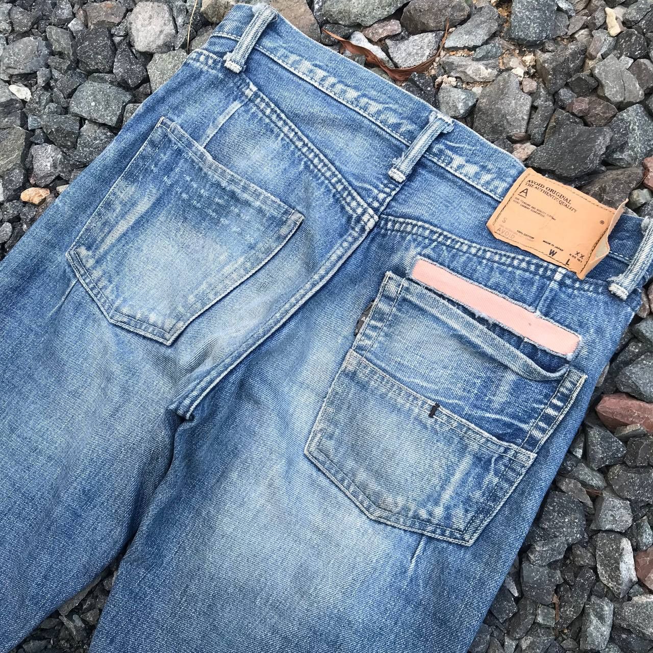 Denime Avoid Japan Selvedged redline bluewash faded kapital dirty Size US 28 / EU 44 - 6 Thumbnail
