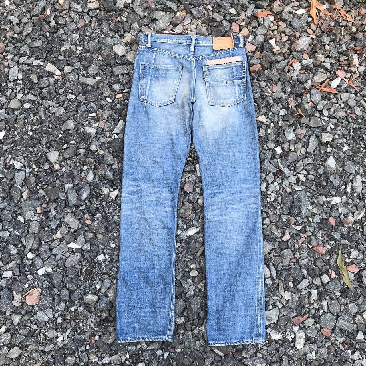 Denime Avoid Japan Selvedged redline bluewash faded kapital dirty Size US 28 / EU 44 - 4 Thumbnail