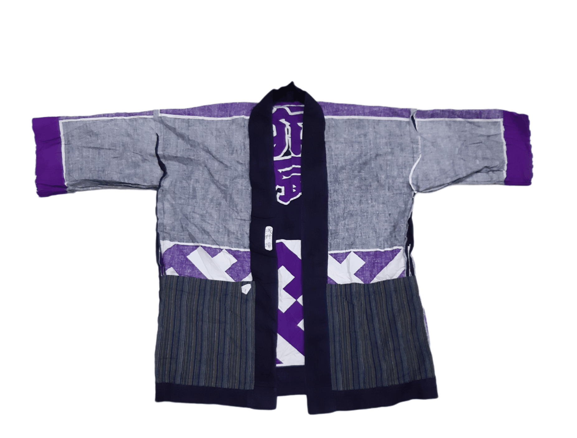 Japanese Brand Vintage Japanese Traditional Art Kimono Size US L / EU 52-54 / 3 - 3 Thumbnail