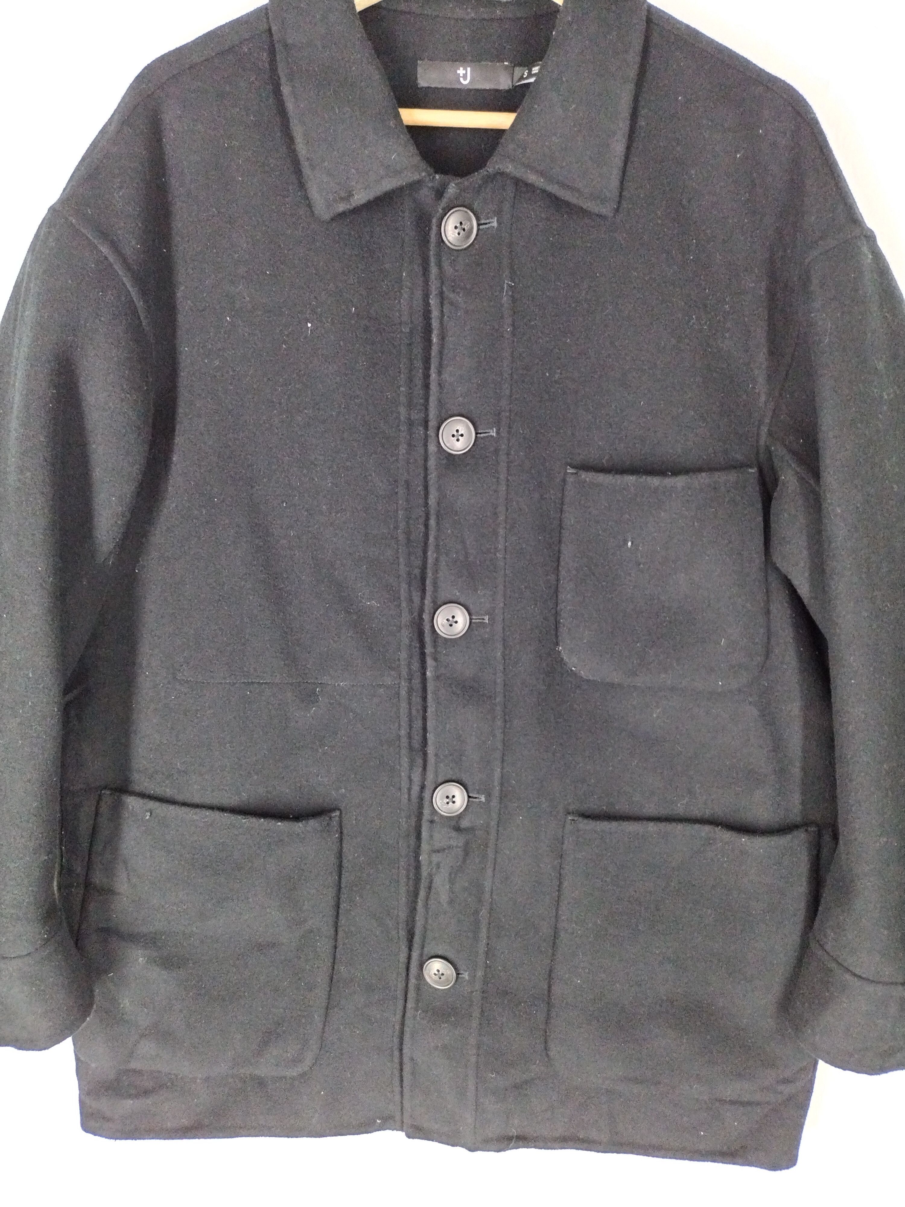 Jil Sander × Uniqlo VINTAGE +J WOOL COAT JACKET Size US M / EU 48-50 / 2 - 4 Thumbnail