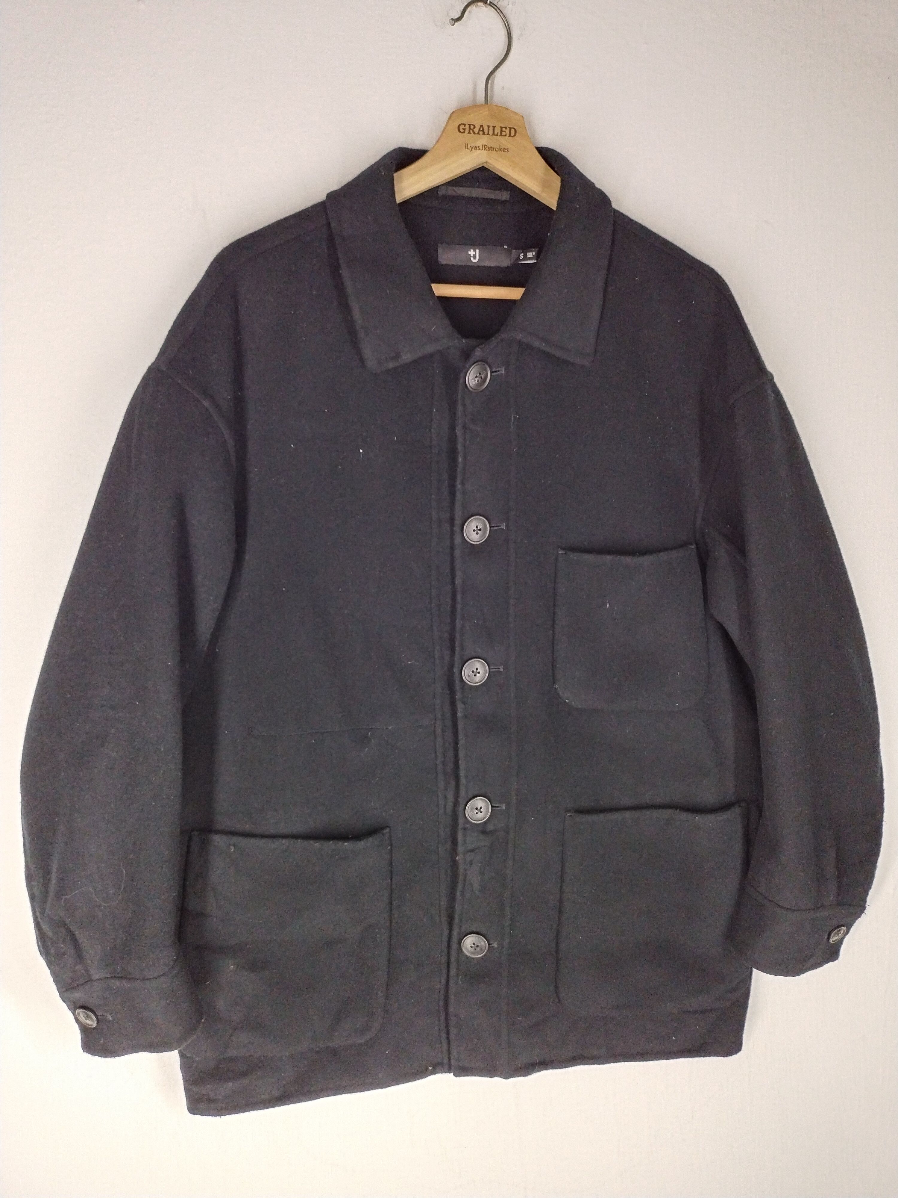 Jil Sander × Uniqlo VINTAGE +J WOOL COAT JACKET Size US M / EU 48-50 / 2 - 2 Thumbnail