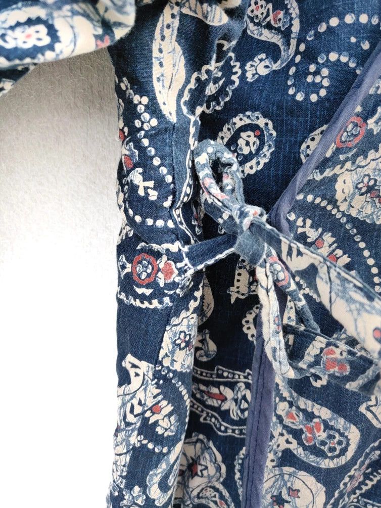 Japanese Brand × Vintage Japanese Brand Kimono Bandana Long Jacket Size US M / EU 48-50 / 2 - 12 Thumbnail