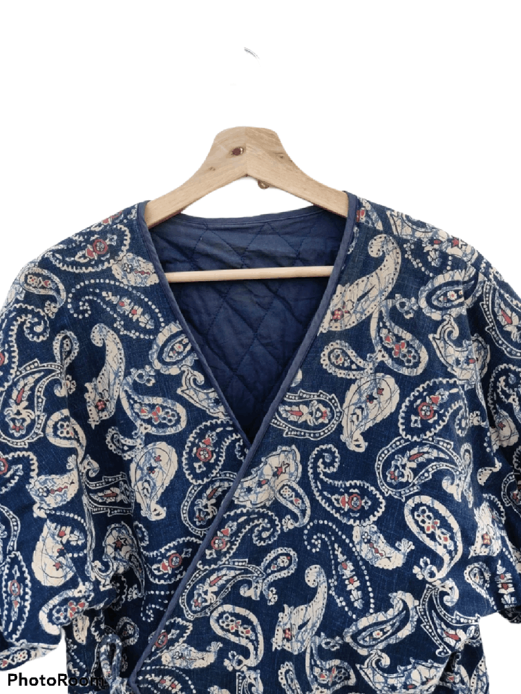 Japanese Brand × Vintage Japanese Brand Kimono Bandana Long Jacket Size US M / EU 48-50 / 2 - 10 Thumbnail