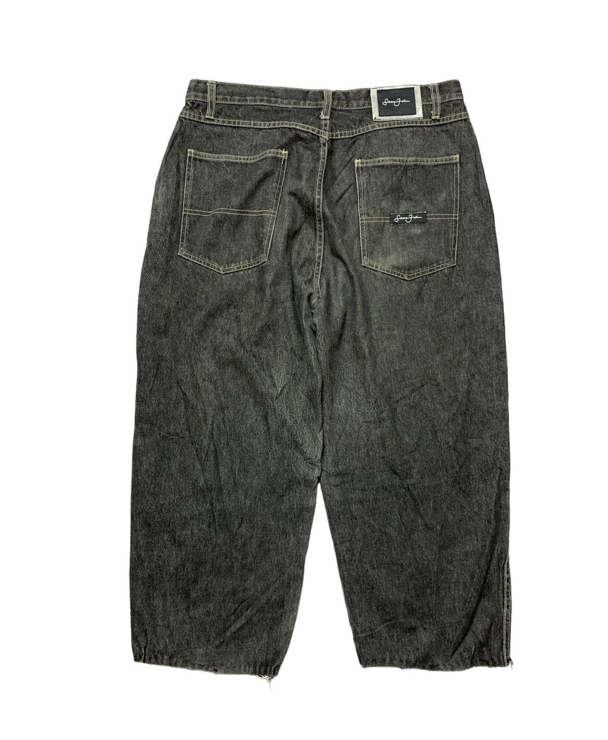 JNCO Vintage SeanJohn Raver Baggy Custom Cut Off Size US 36 / EU 52 - 1 Thumbnail