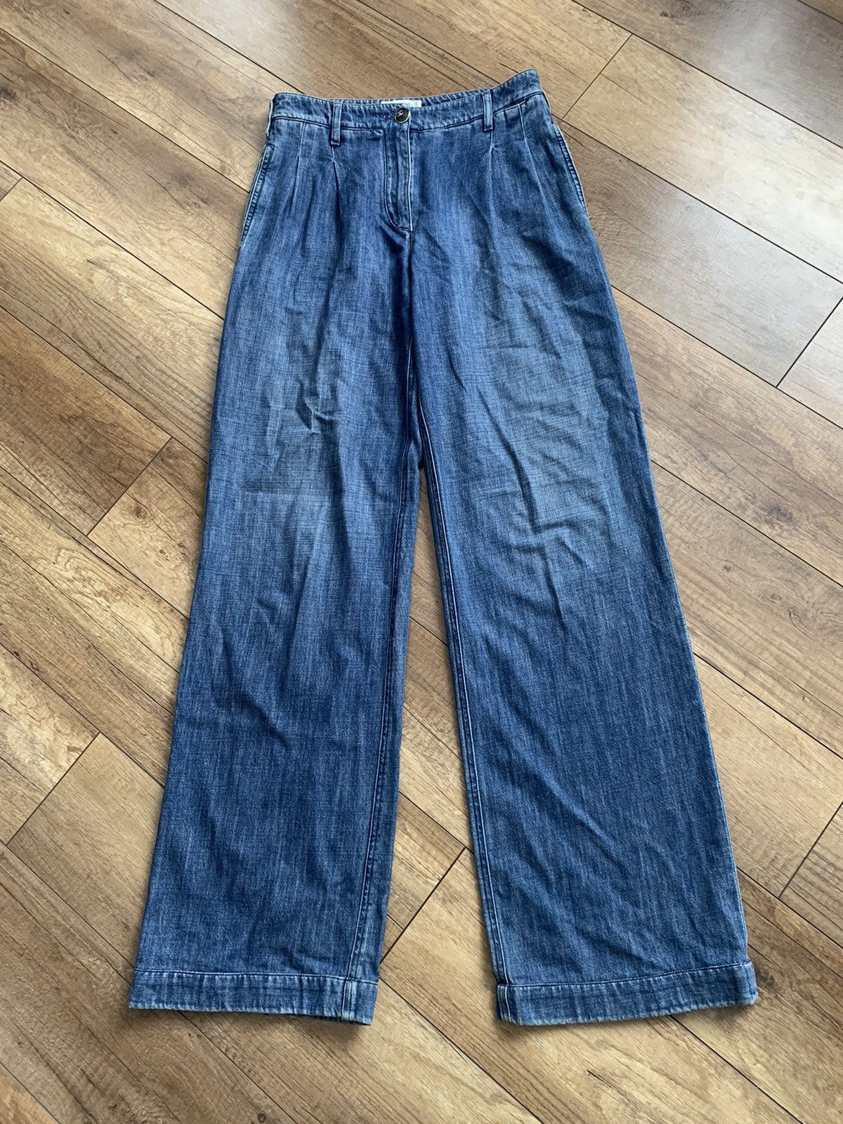 Chanel Chanel Italy Denim Jeans Logo Womens | Grailed