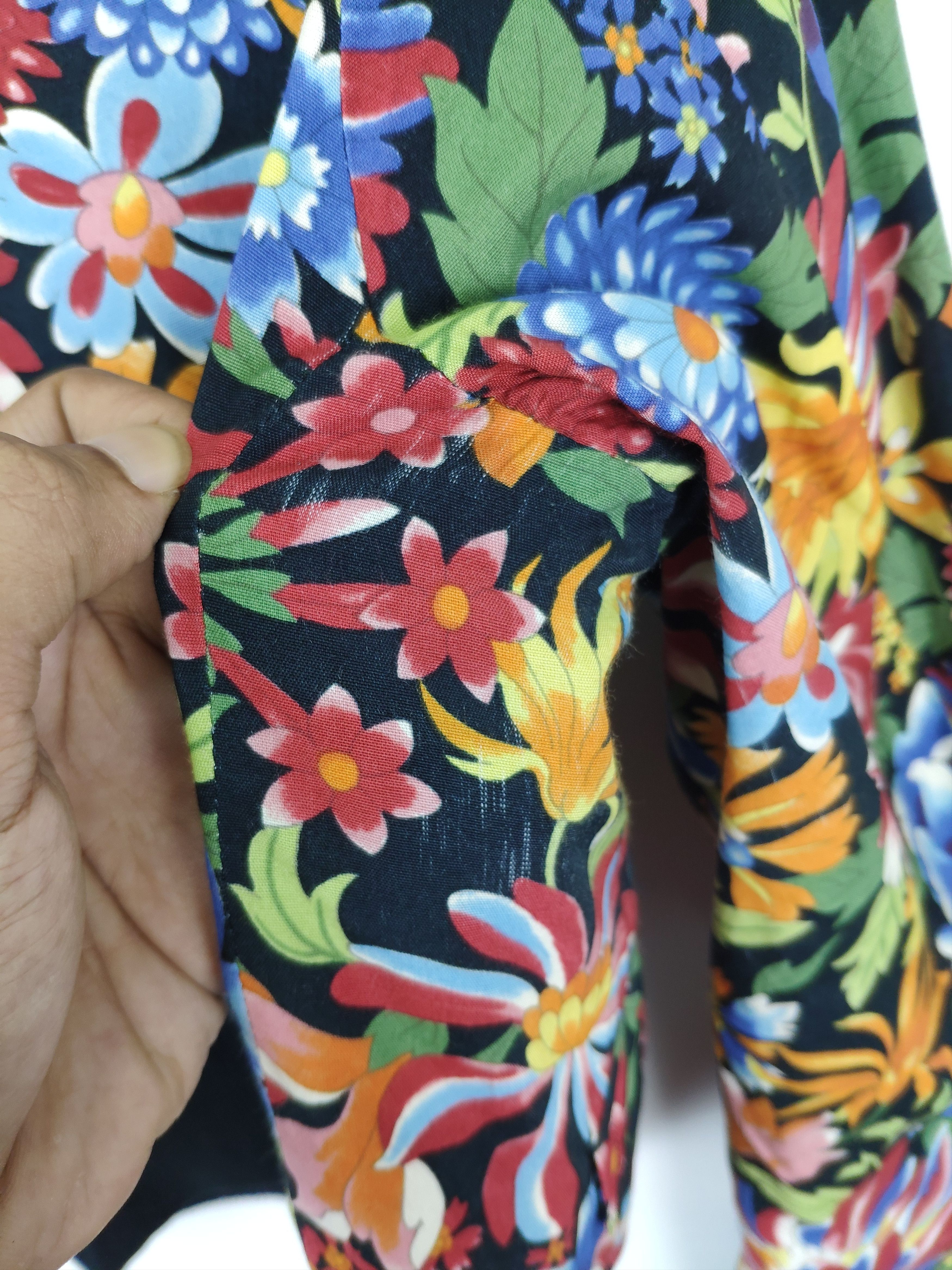 Y's × Yohji Yamamoto Ys Yohji Yamamoto Floral Bomber Jacket Cropped Reversible Size S / US 4 / IT 40 - 18 Thumbnail