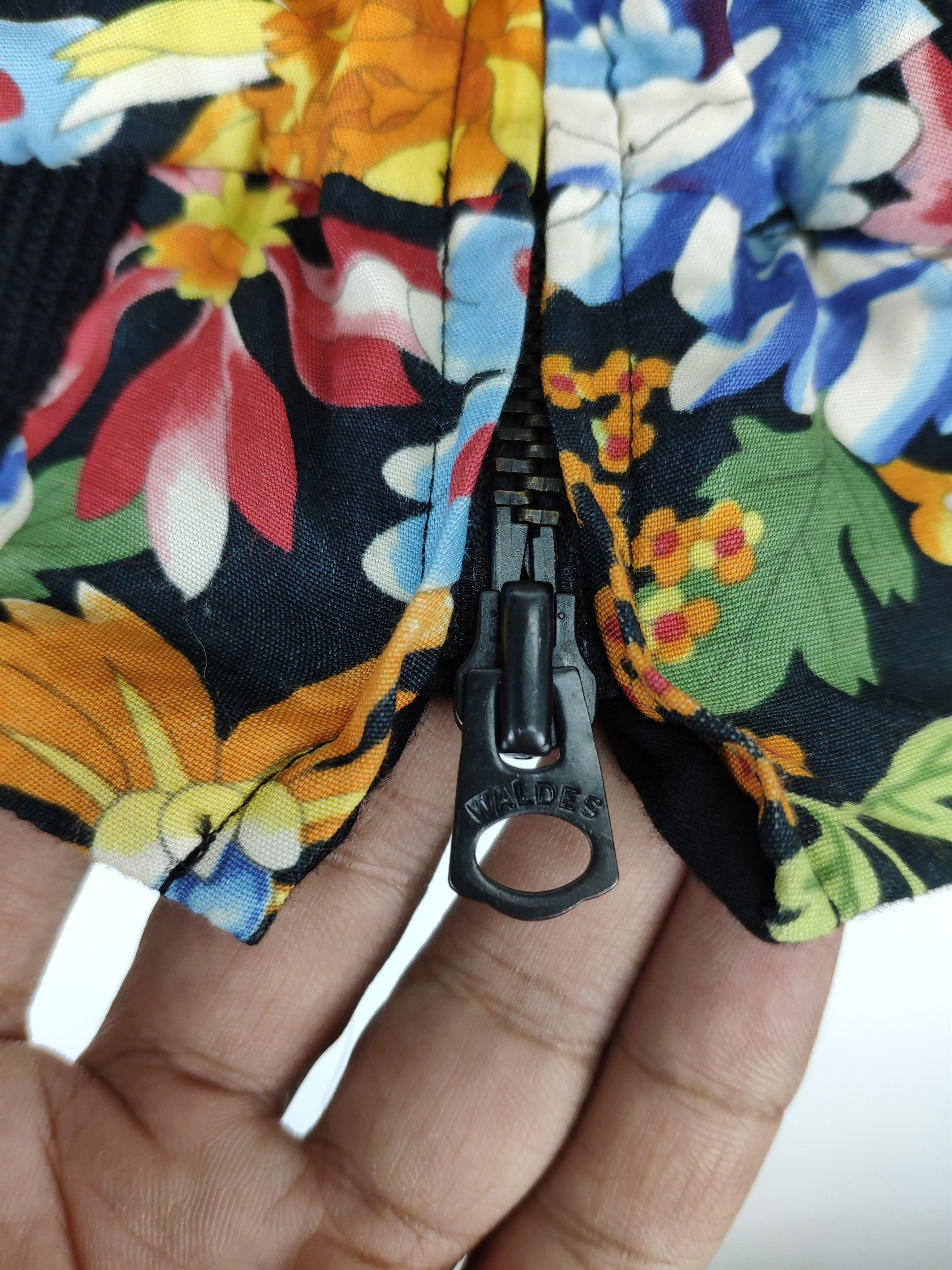 Y's × Yohji Yamamoto Ys Yohji Yamamoto Floral Bomber Jacket Cropped Reversible Size S / US 4 / IT 40 - 17 Thumbnail