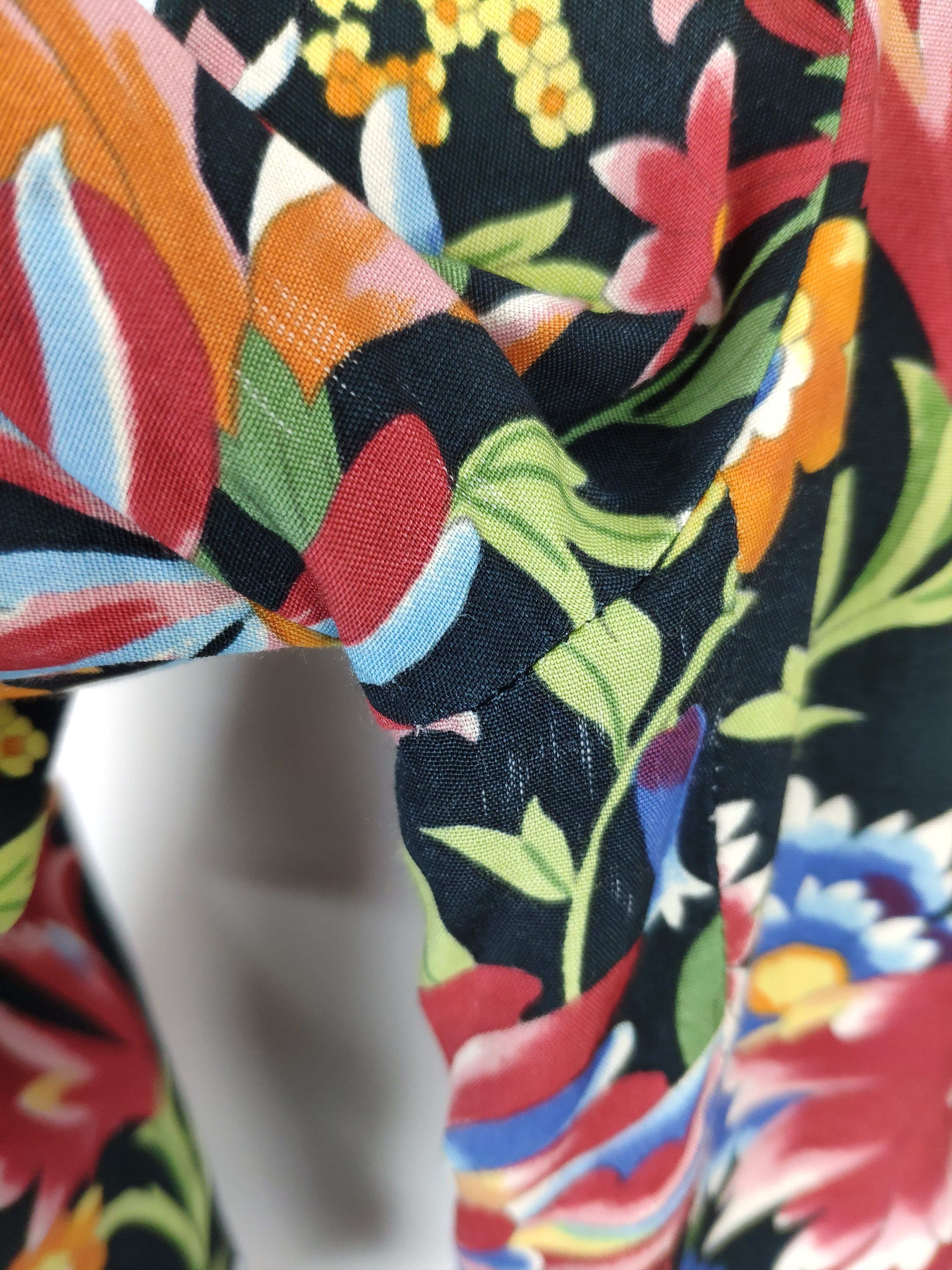 Y's × Yohji Yamamoto Ys Yohji Yamamoto Floral Bomber Jacket Cropped Reversible Size S / US 4 / IT 40 - 19 Thumbnail