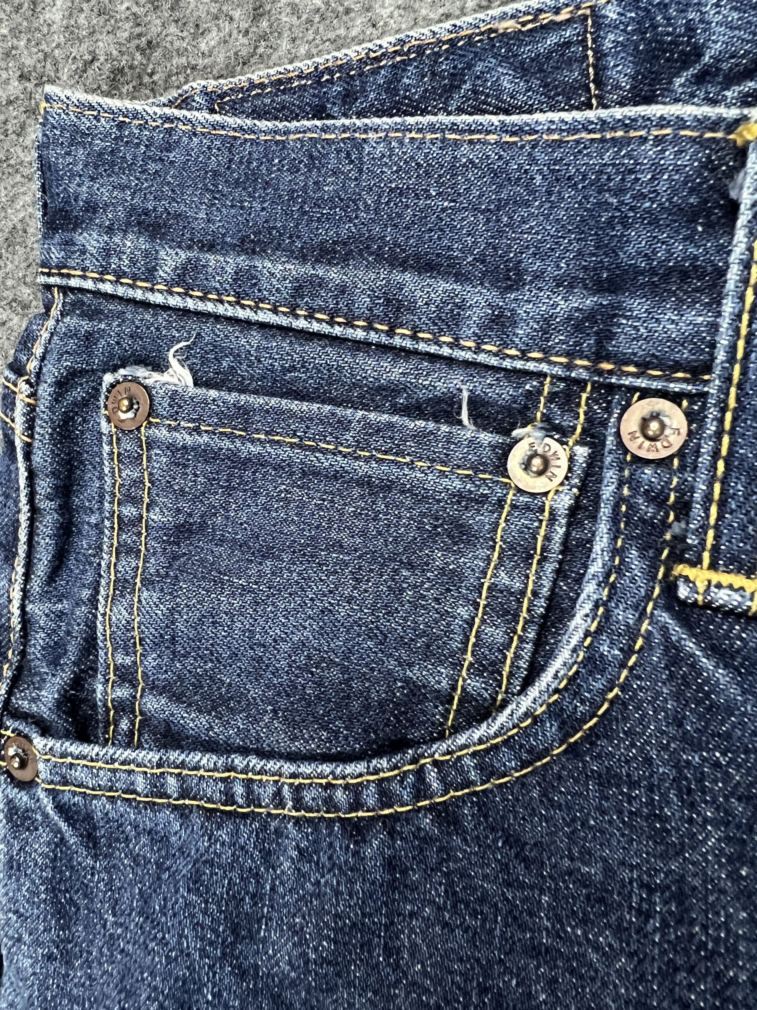 Edwin Redline Edwin 505X Blue Washed jeans Size US 28 / EU 44 - 2 Thumbnail