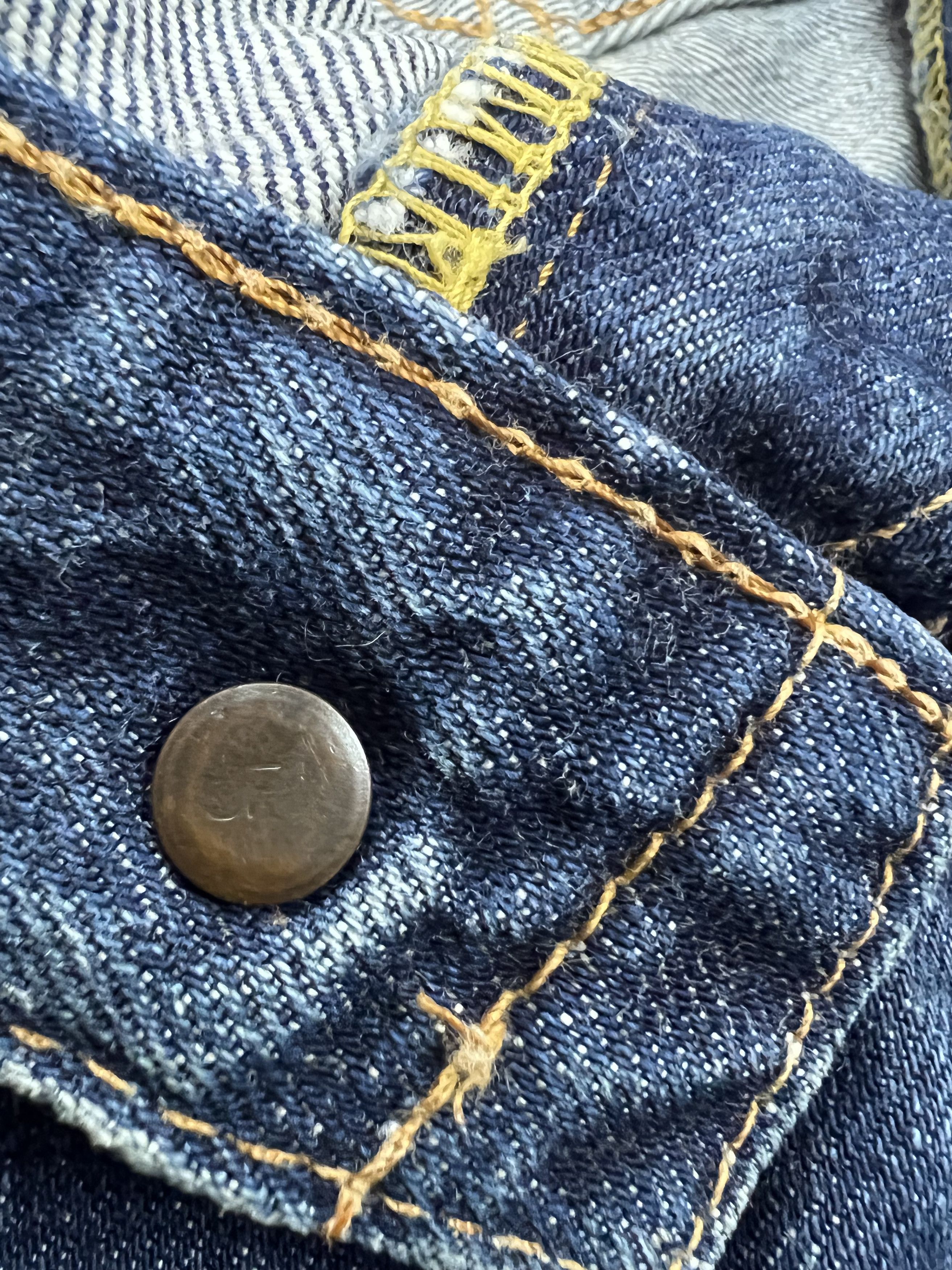 Edwin Redline Edwin 505X Blue Washed jeans Size US 28 / EU 44 - 10 Thumbnail