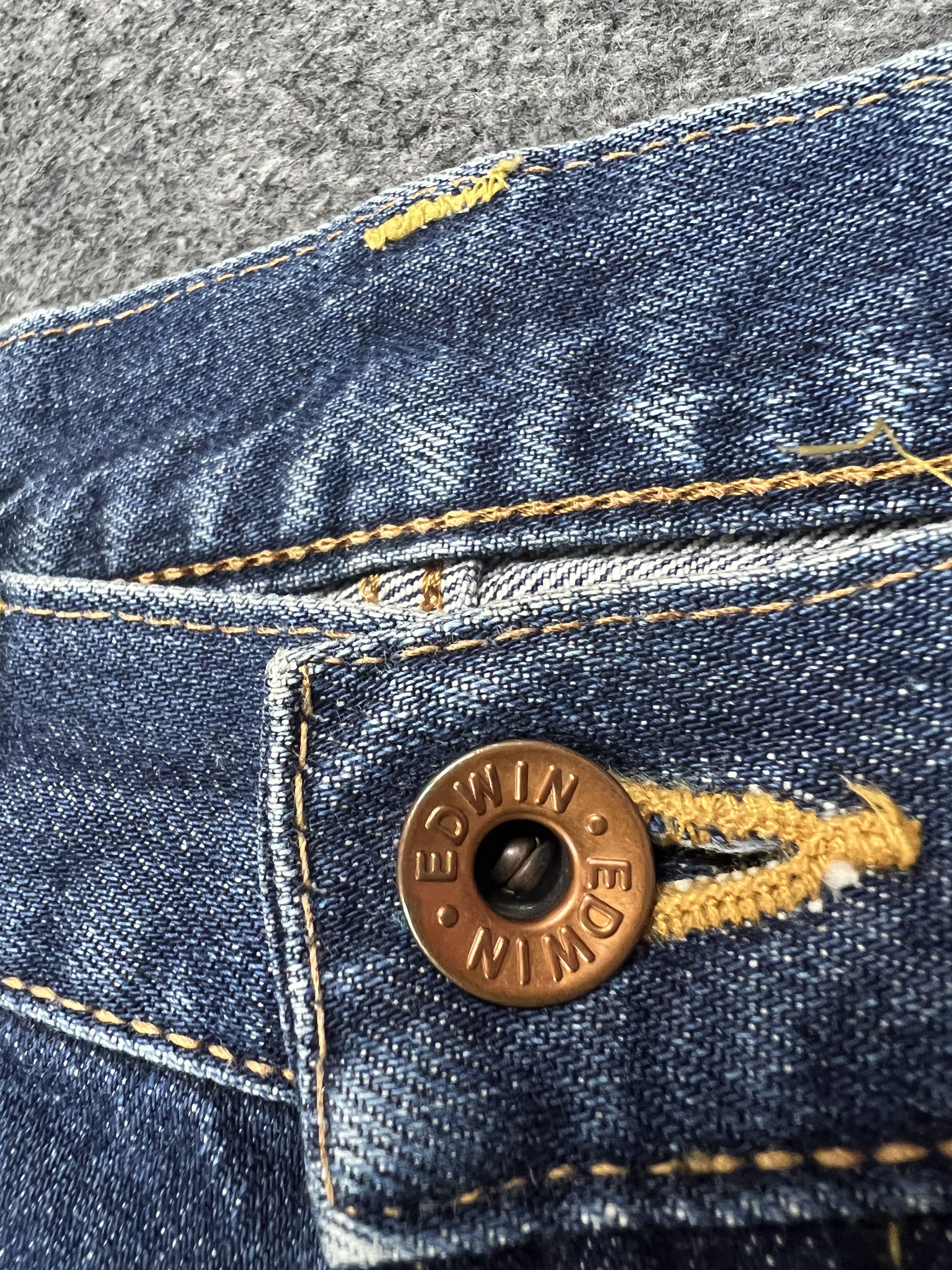 Edwin Redline Edwin 505X Blue Washed jeans Size US 28 / EU 44 - 3 Thumbnail