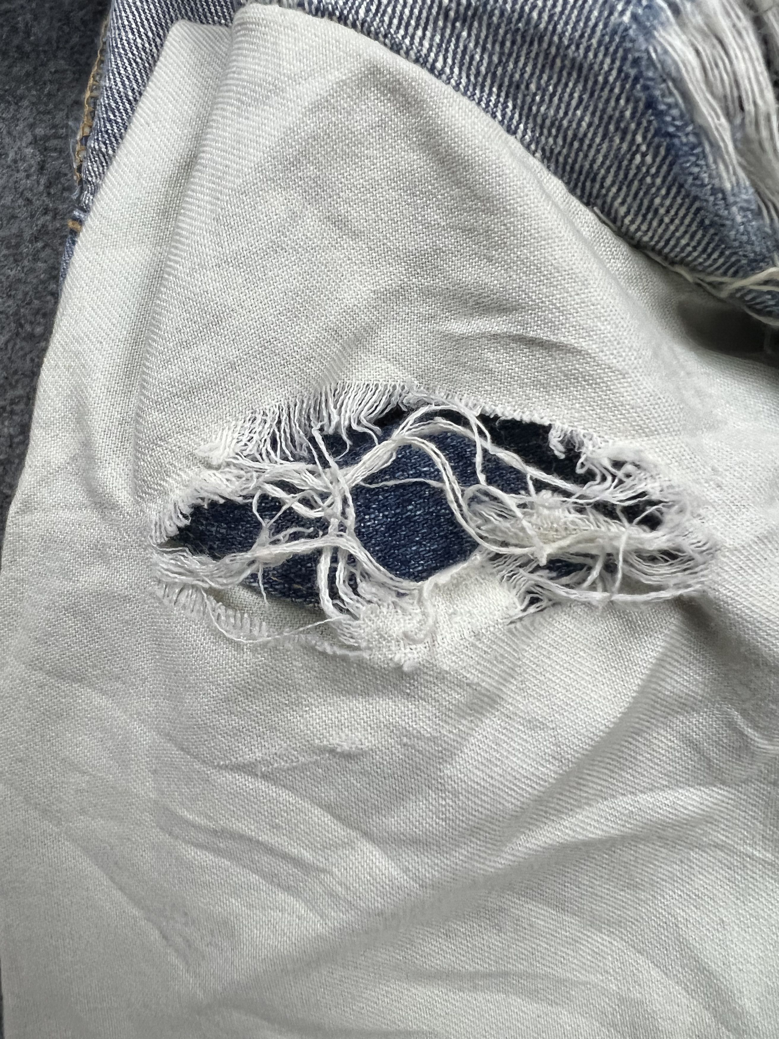 Levi's × Vintage Distressed Levis 501 jeans Size US 34 / EU 50 - 23 Thumbnail