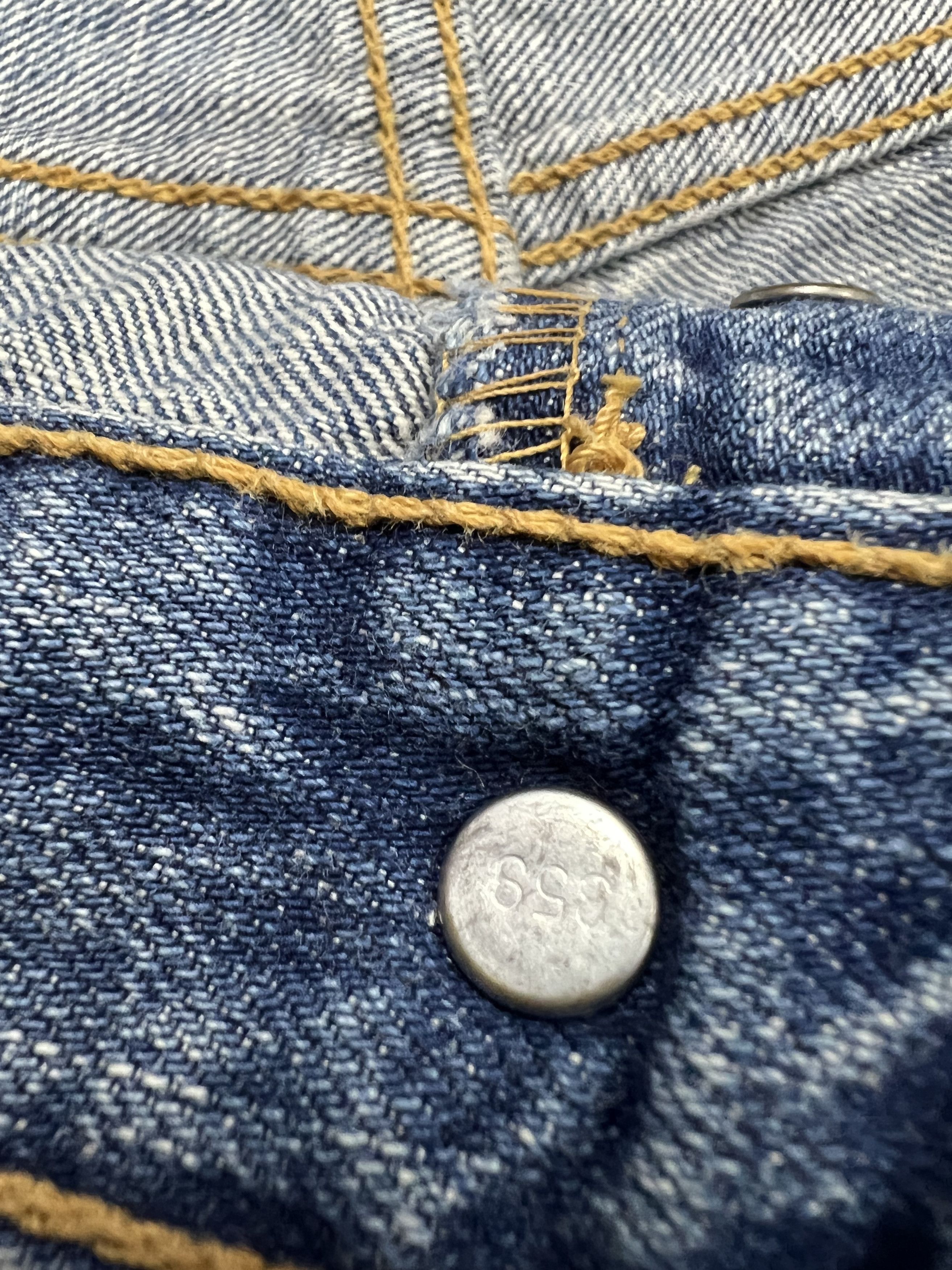 Levi's × Vintage Distressed Levis 501 jeans Size US 34 / EU 50 - 18 Thumbnail