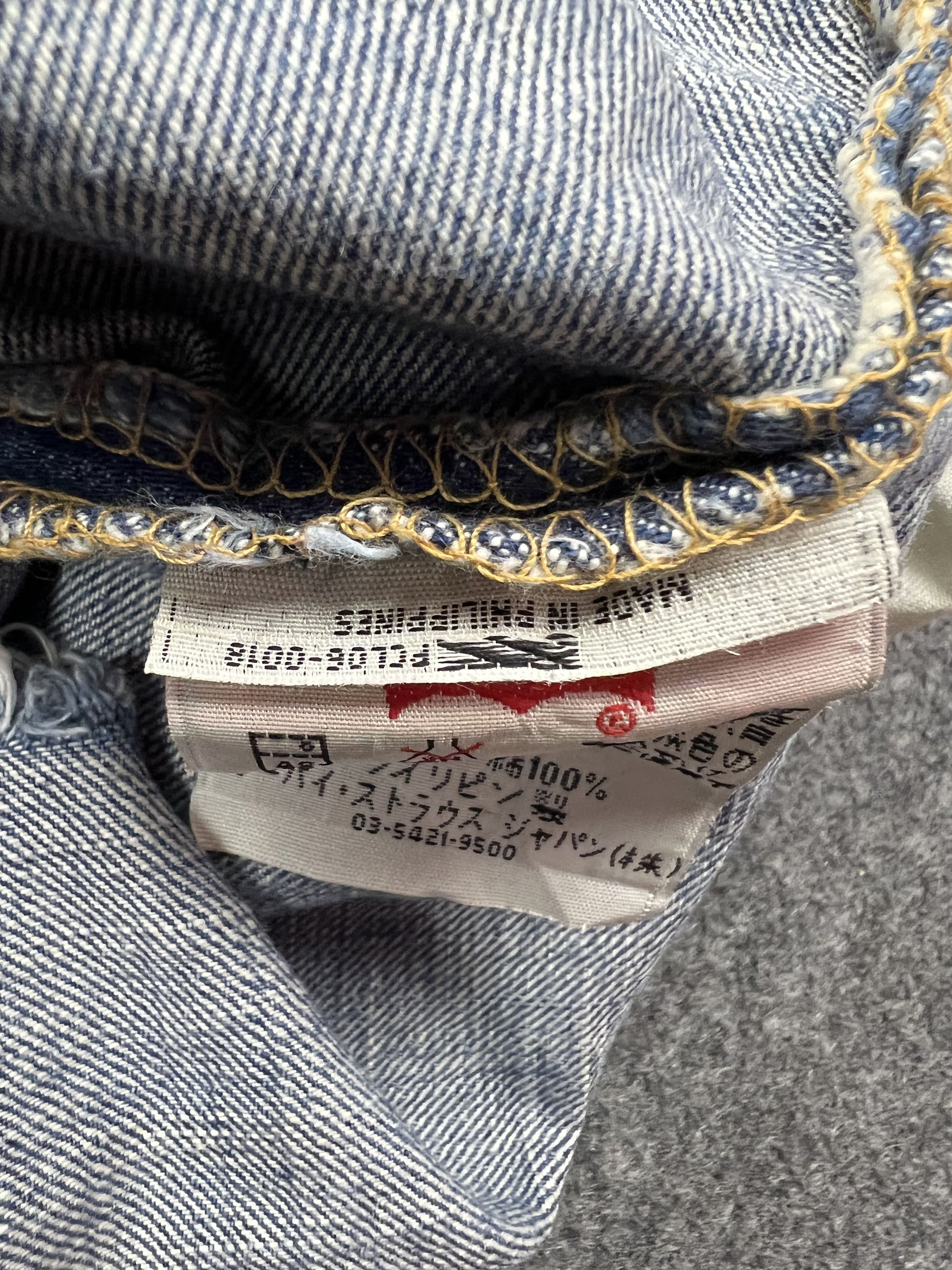 Levi's × Vintage Distressed Levis 501 jeans Size US 34 / EU 50 - 20 Thumbnail