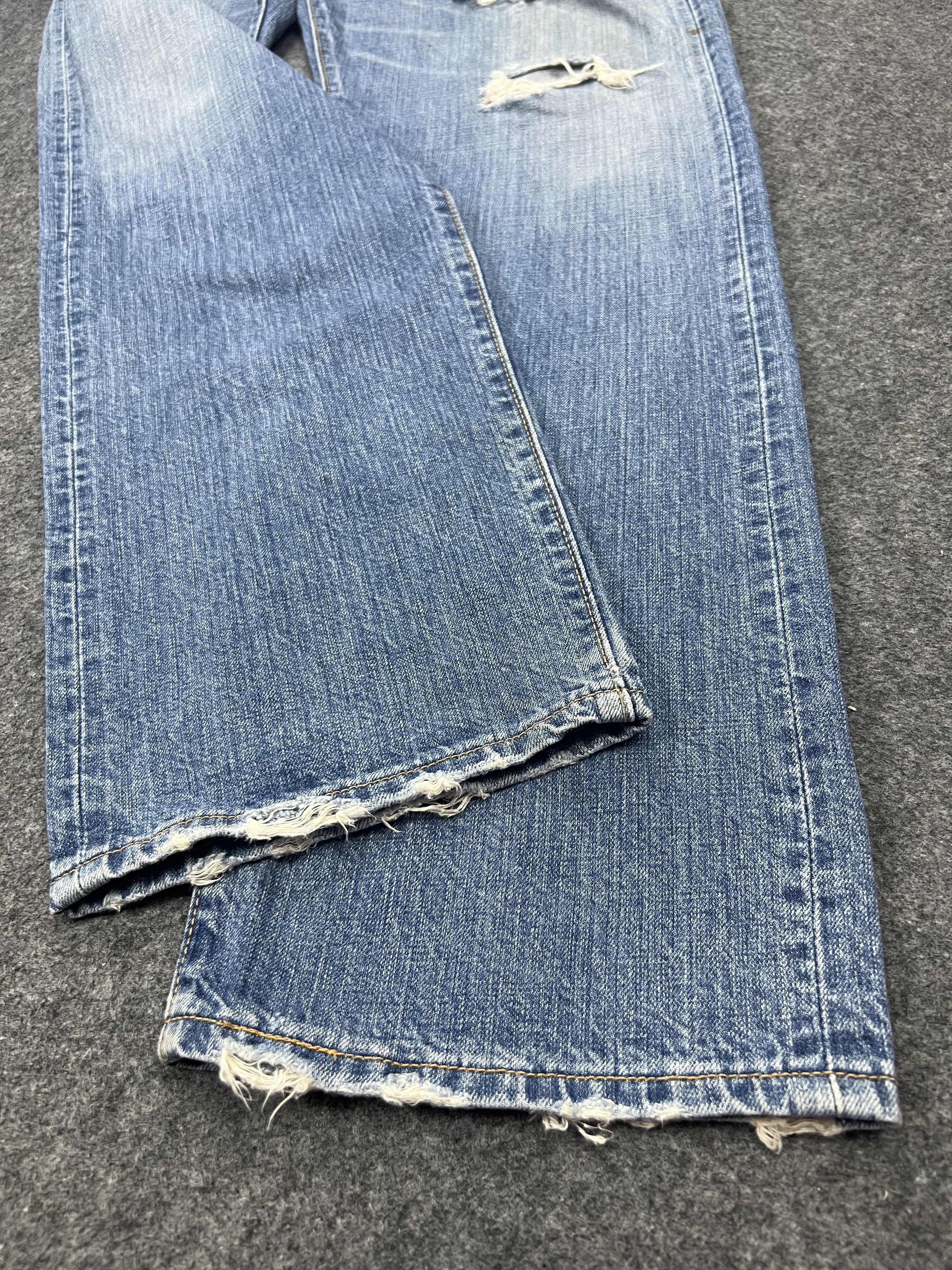 Levi's × Vintage Distressed Levis 501 jeans Size US 34 / EU 50 - 6 Thumbnail