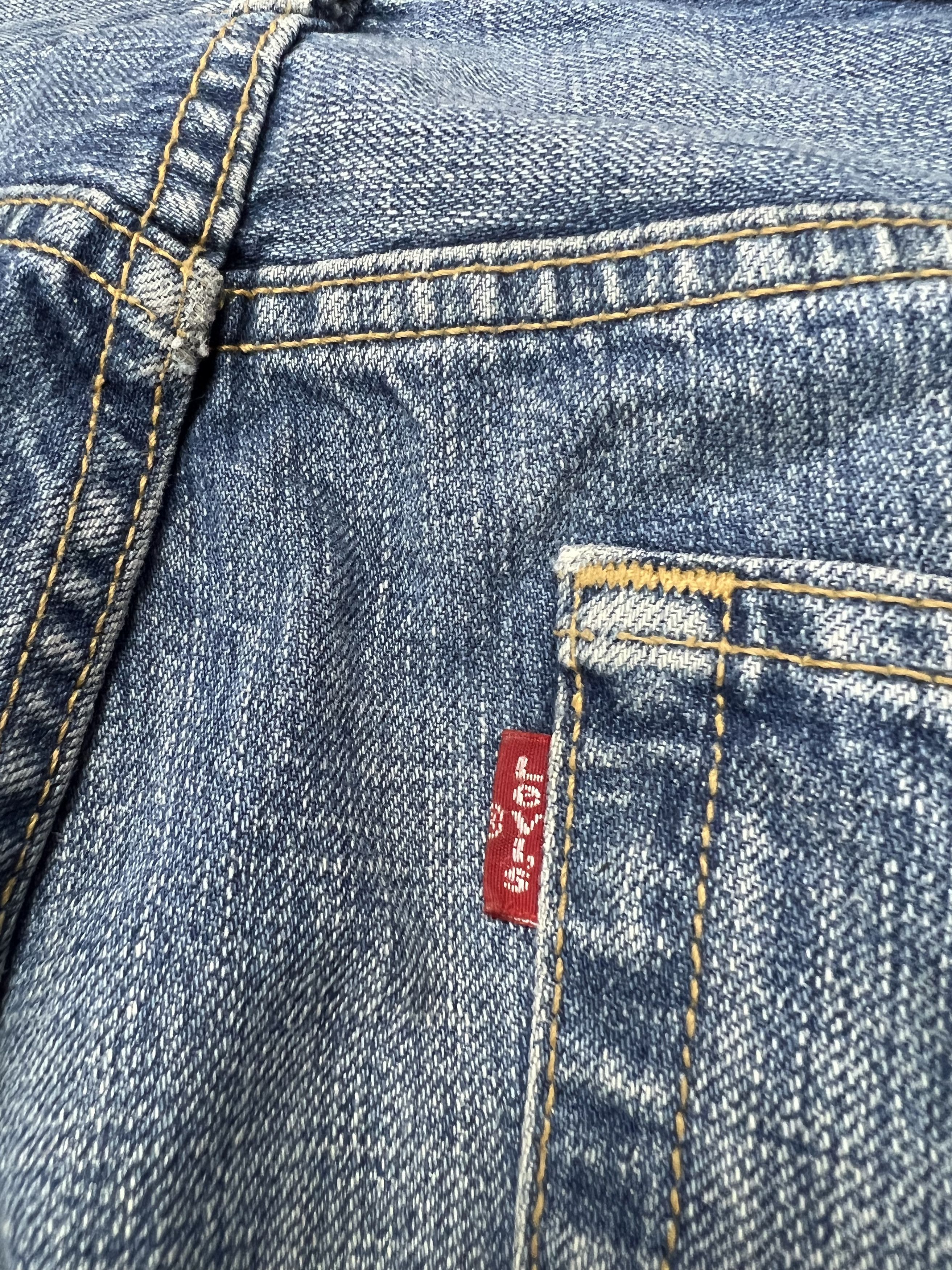 Levi's × Vintage Distressed Levis 501 jeans Size US 34 / EU 50 - 11 Thumbnail