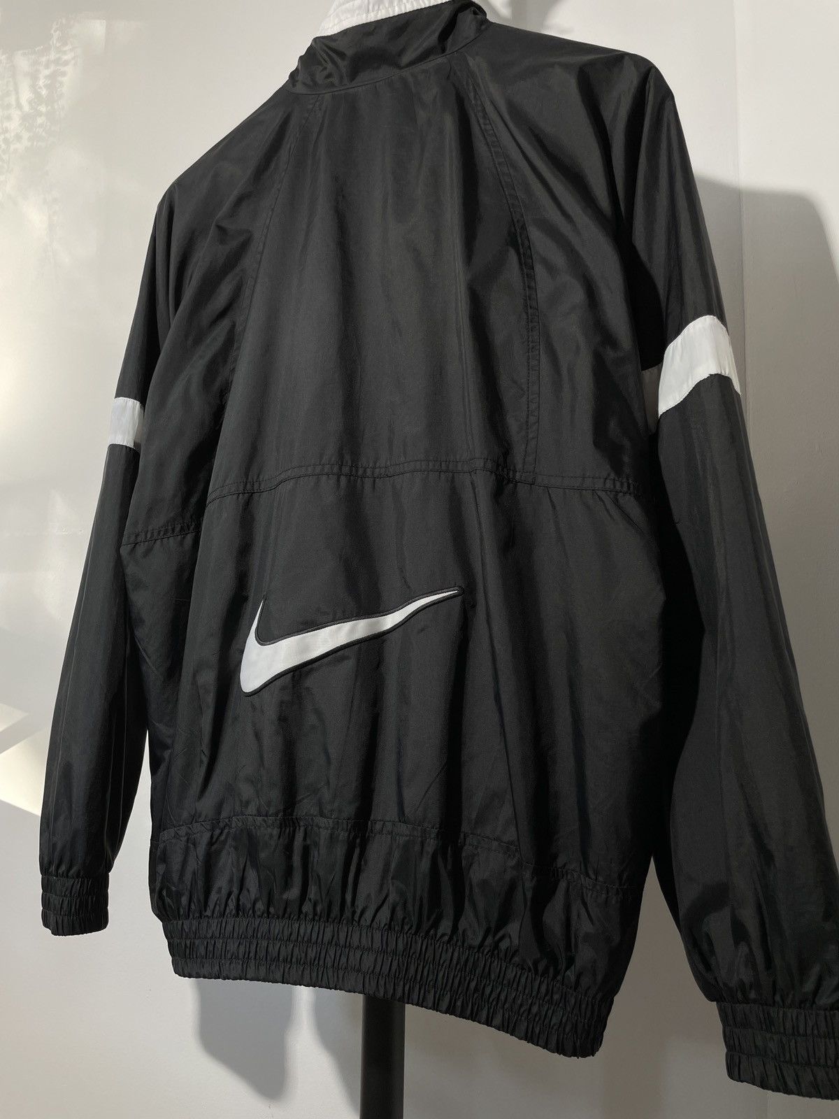 Nike × Vintage Nike Vintage Nylon Big Swoosh Logo Light Olympic Jacket Size US S / EU 44-46 / 1 - 13 Thumbnail