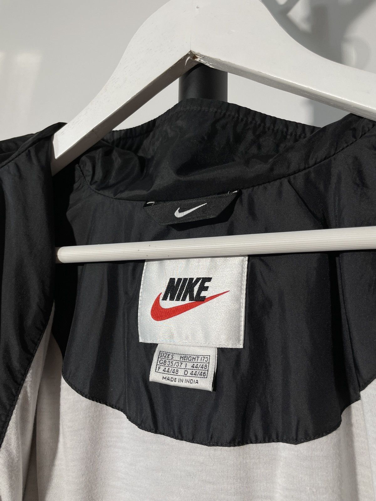 Nike × Vintage Nike Vintage Nylon Big Swoosh Logo Light Olympic Jacket Size US S / EU 44-46 / 1 - 5 Thumbnail