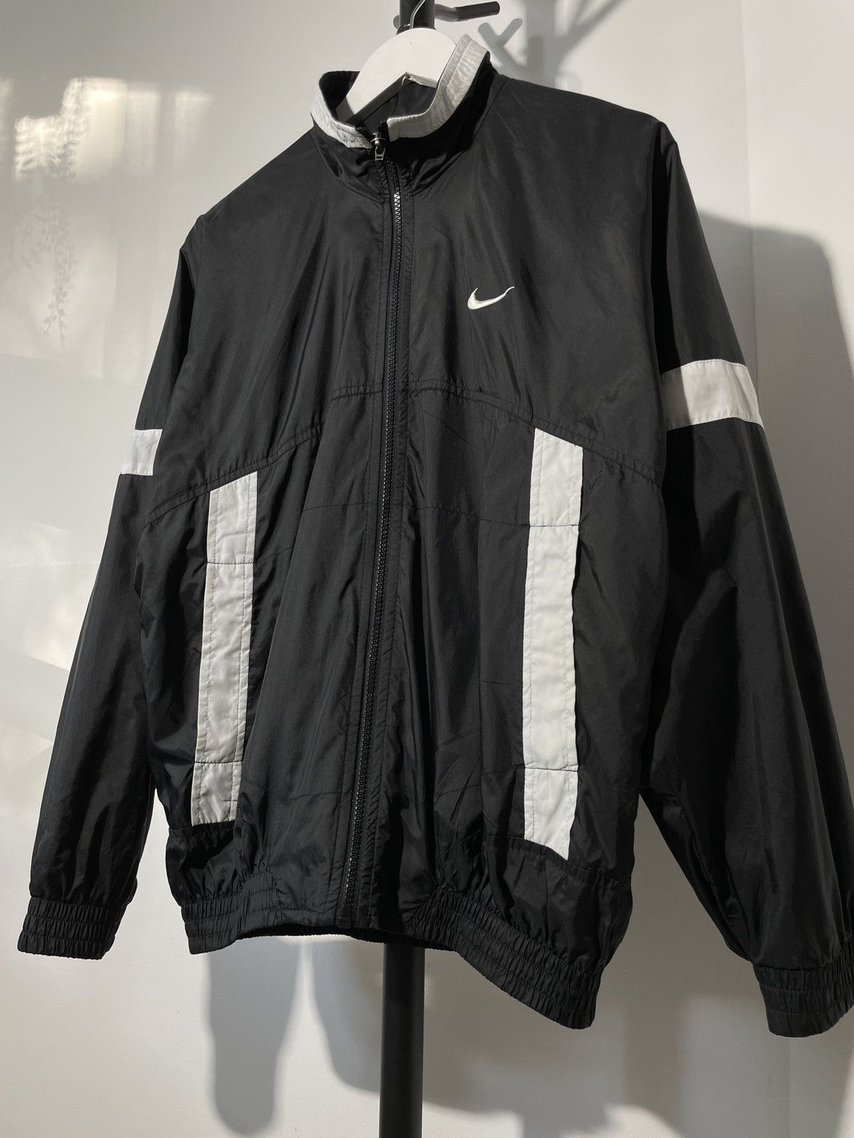 Nike × Vintage Nike Vintage Nylon Big Swoosh Logo Light Olympic Jacket Size US S / EU 44-46 / 1 - 8 Thumbnail