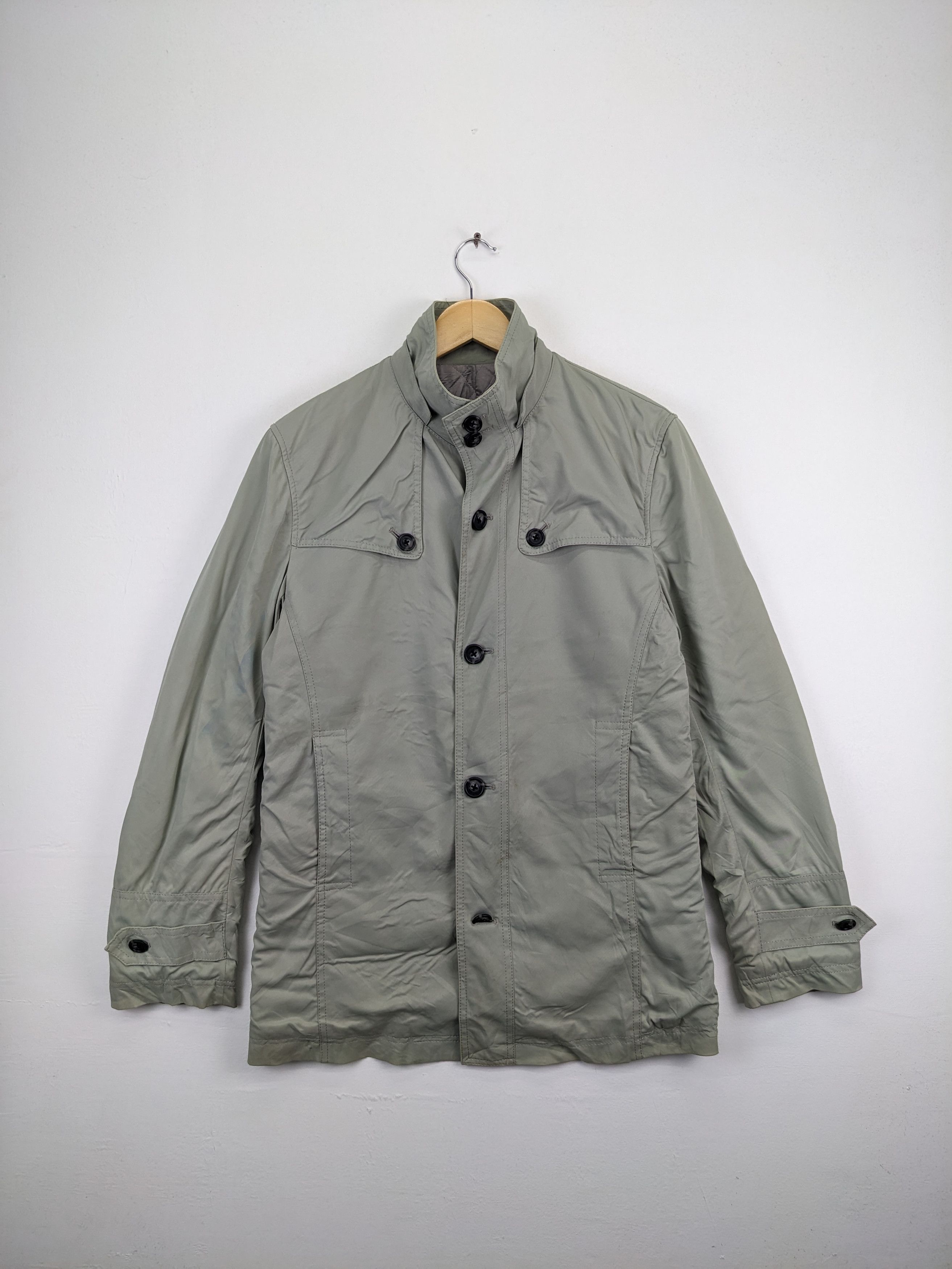 Designer × Vintage Vintage Atelier Sab Men Jacket Lining Quilted Size US M / EU 48-50 / 2 - 14 Thumbnail