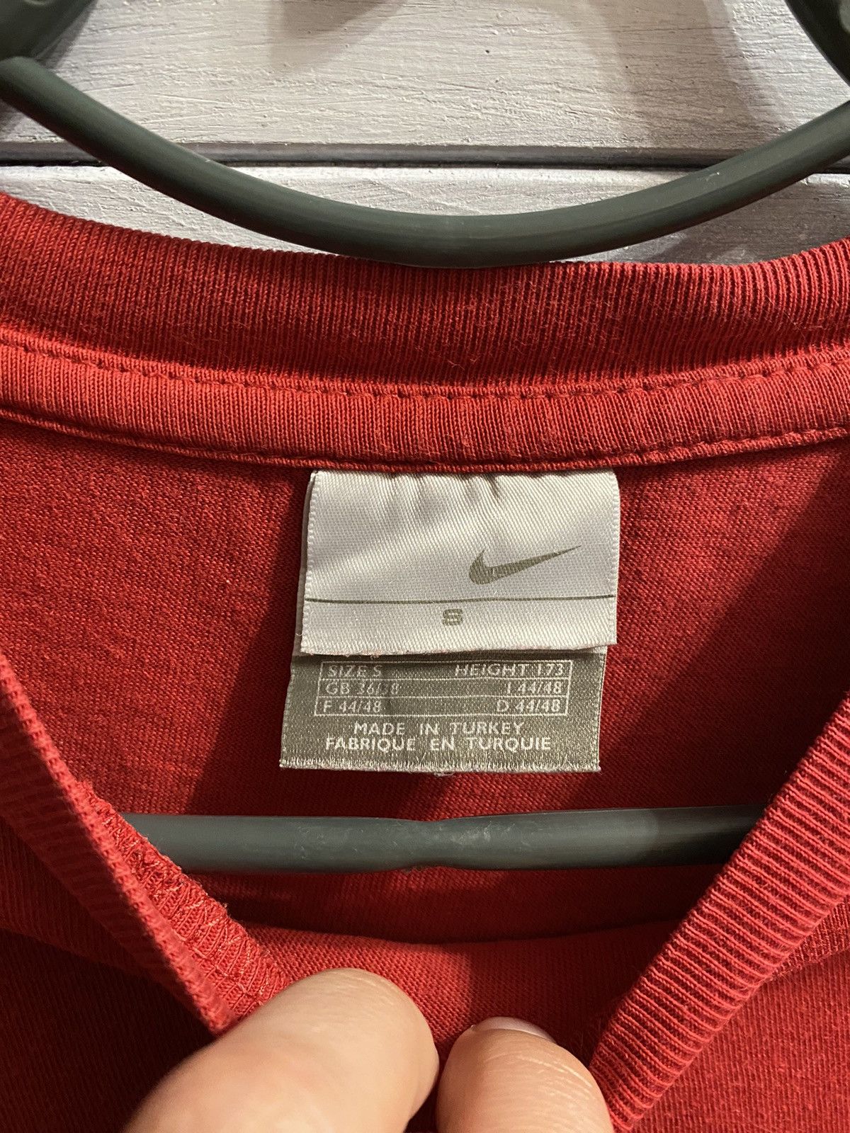 Nike Rare Vintage T-Shirt Centr Logo. Y2K style. Drill Swoosh Size US S / EU 44-46 / 1 - 4 Thumbnail