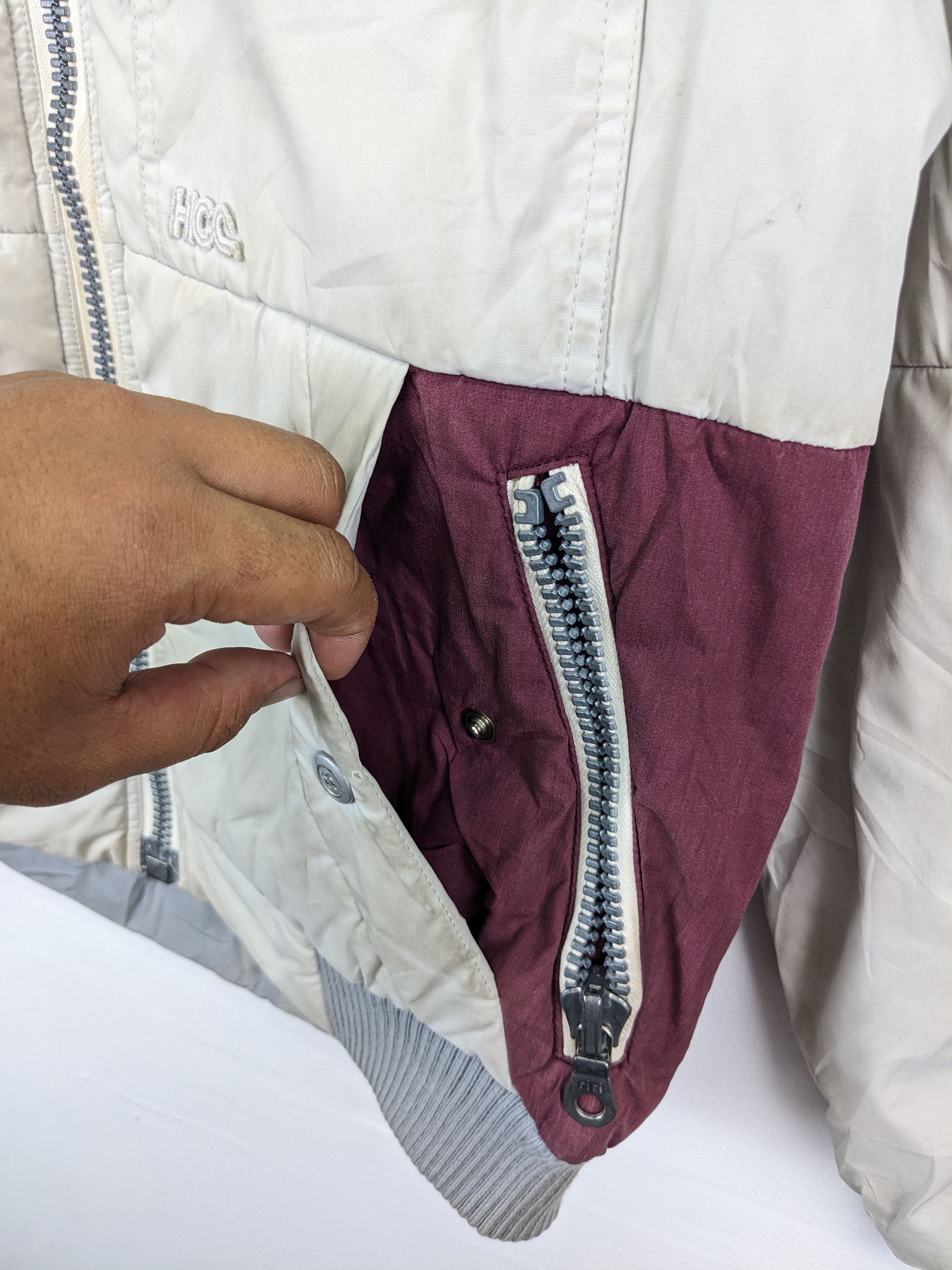 Descente × Japanese Brand × Vintage Vintage Descente Jacket Block Colour Henri Charles Colsenet Size US M / EU 48-50 / 2 - 16 Thumbnail