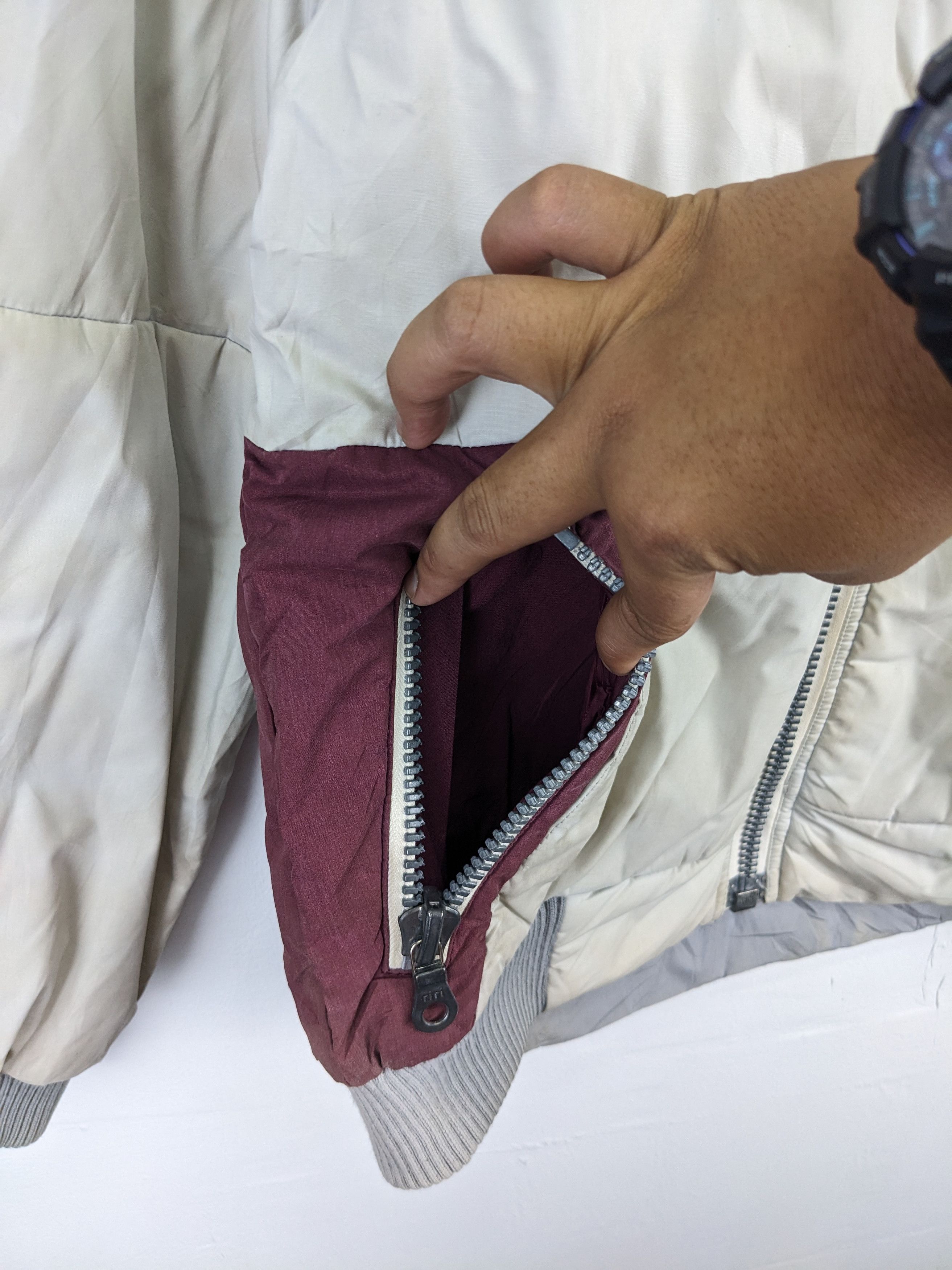 Descente × Japanese Brand × Vintage Vintage Descente Jacket Block Colour Henri Charles Colsenet Size US M / EU 48-50 / 2 - 15 Thumbnail