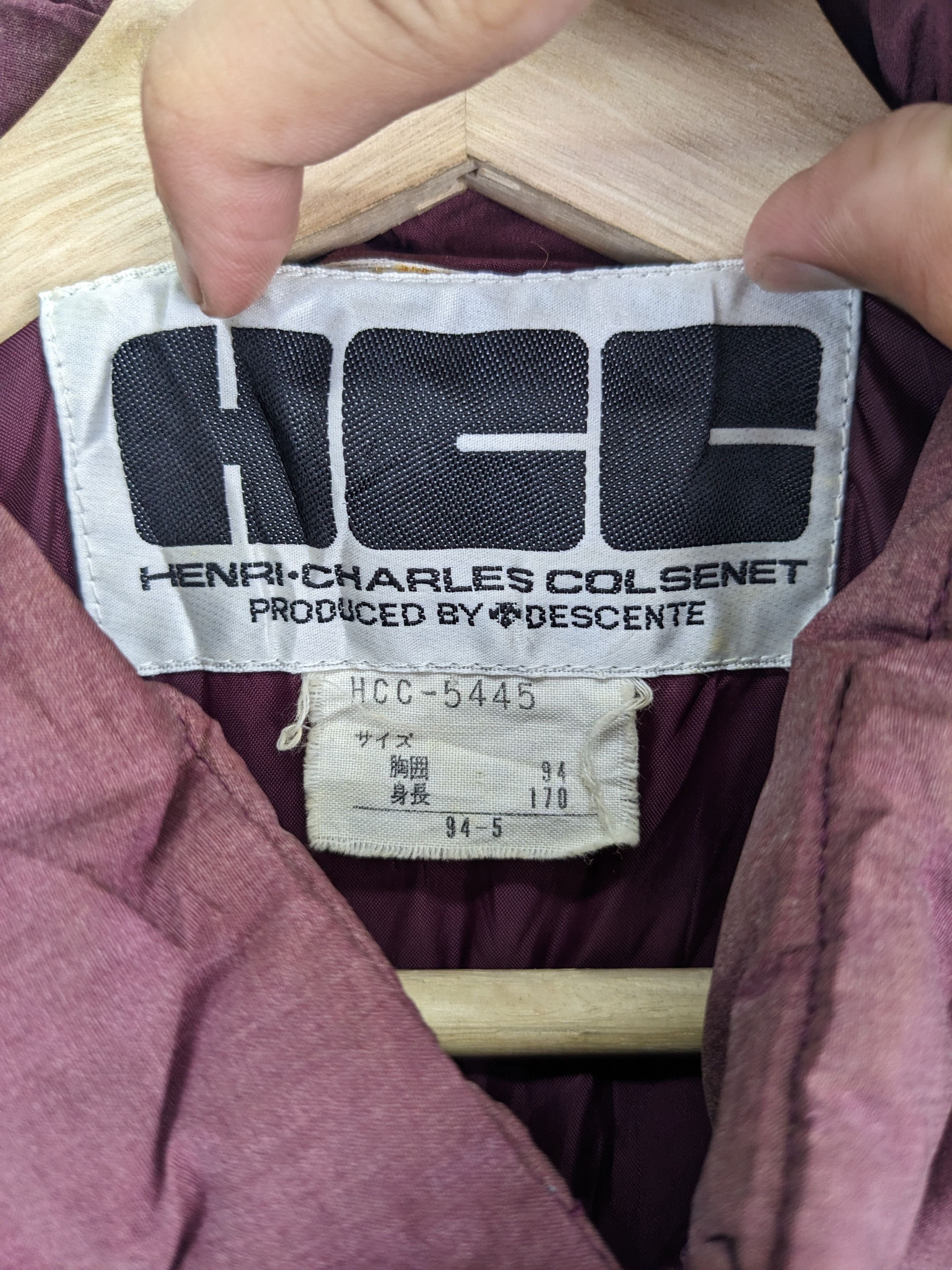Descente × Japanese Brand × Vintage Vintage Descente Jacket Block Colour Henri Charles Colsenet Size US M / EU 48-50 / 2 - 3 Thumbnail