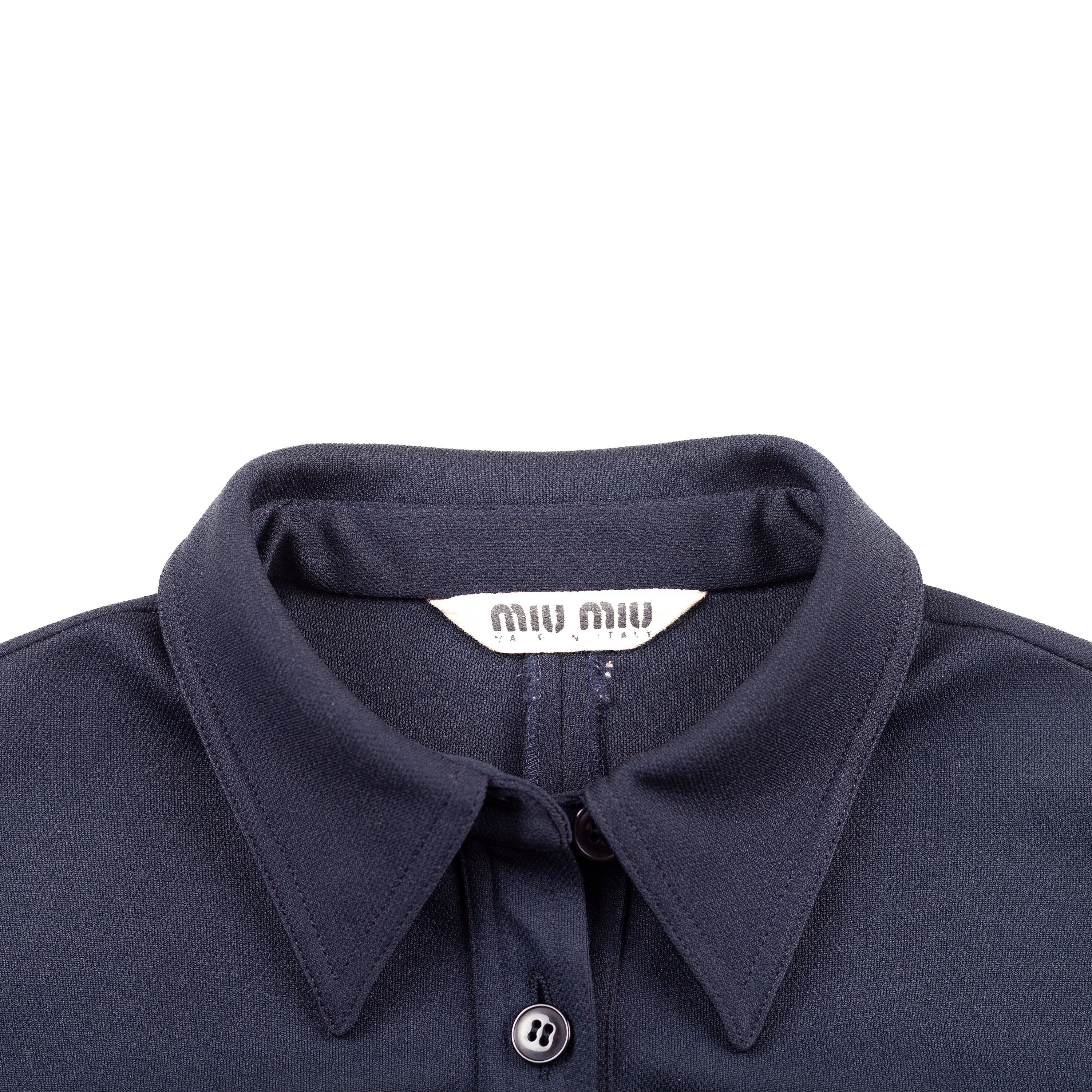 Miu Miu Miu Miu Cargo Navy Dress Size S / US 4 / IT 40 - 3 Thumbnail