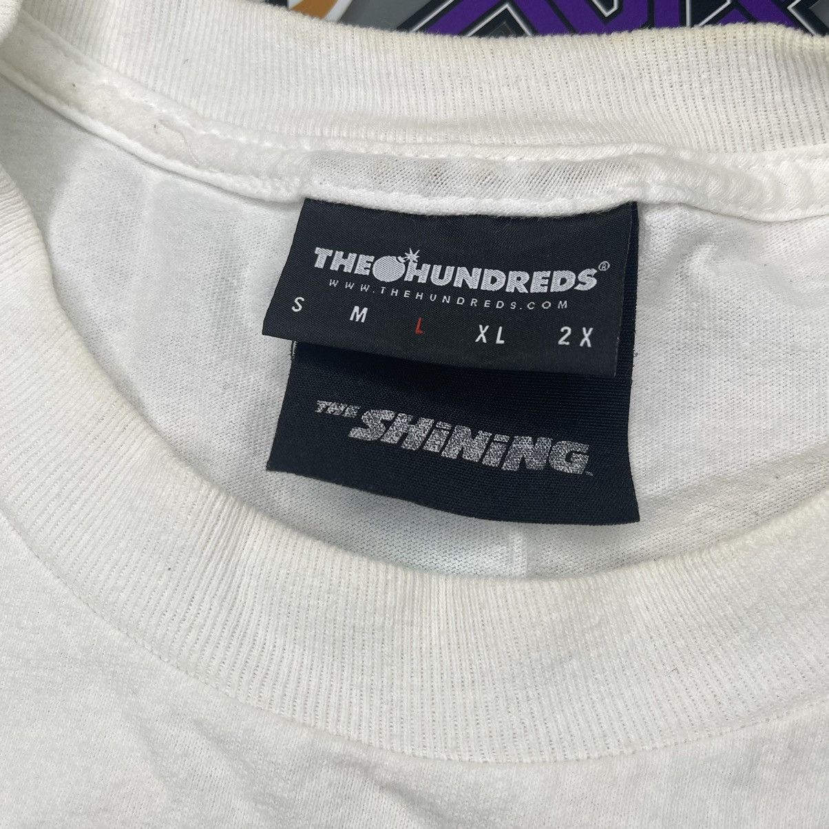 The Hundreds The Hundreds The Shining Japanese Tee White Large Used Size US L / EU 52-54 / 3 - 3 Thumbnail