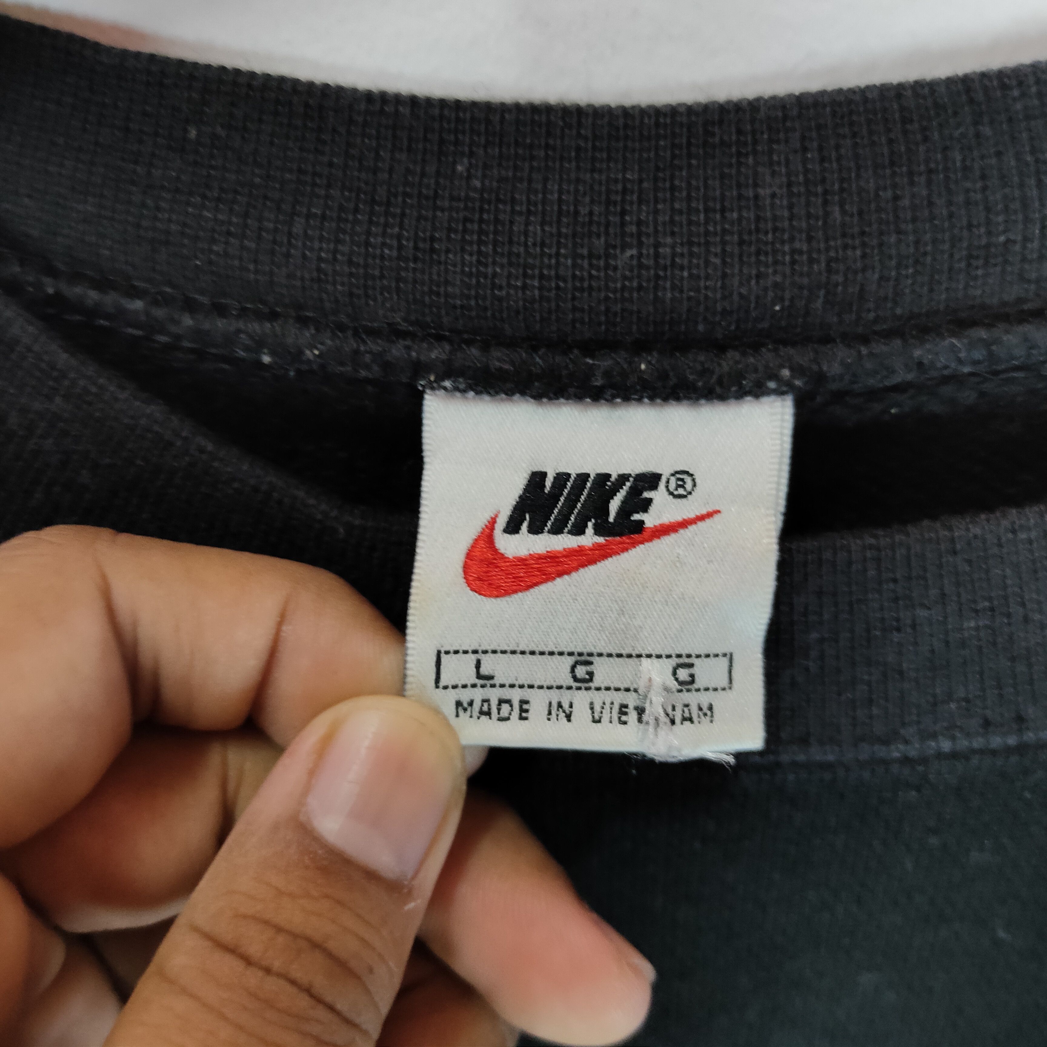 Nike Vintage NIKE 90s BIG 3D SWOOSH Pullover Rare Sweatshirt Size US M / EU 48-50 / 2 - 4 Thumbnail