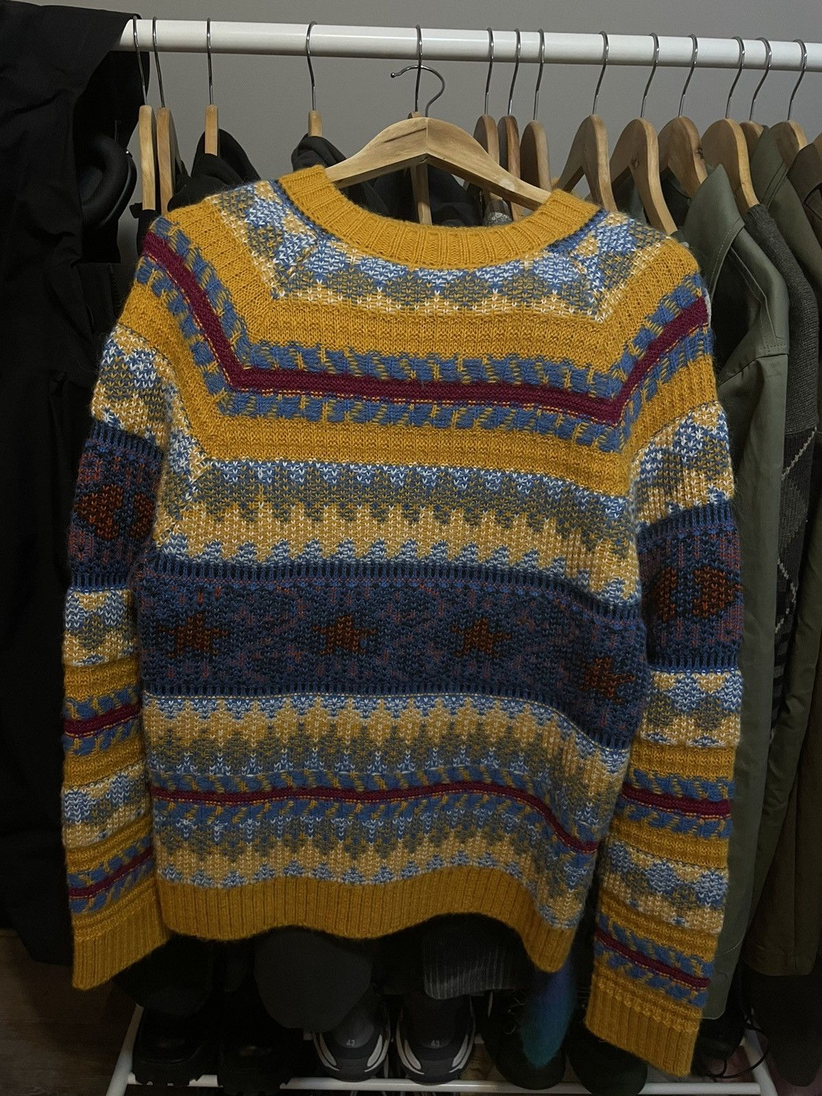 Acne Studios A/W18 Runway Acne Studios Space Knit (Reversible) Size US L / EU 52-54 / 3 - 2 Thumbnail